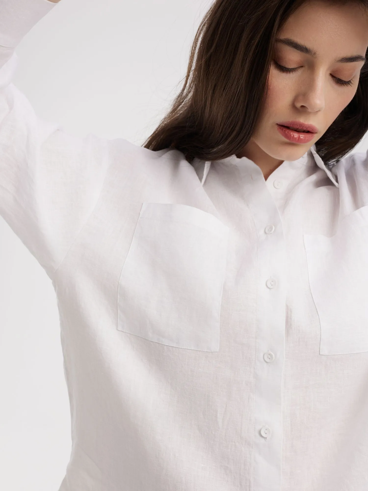 Рубашка из натурального льна