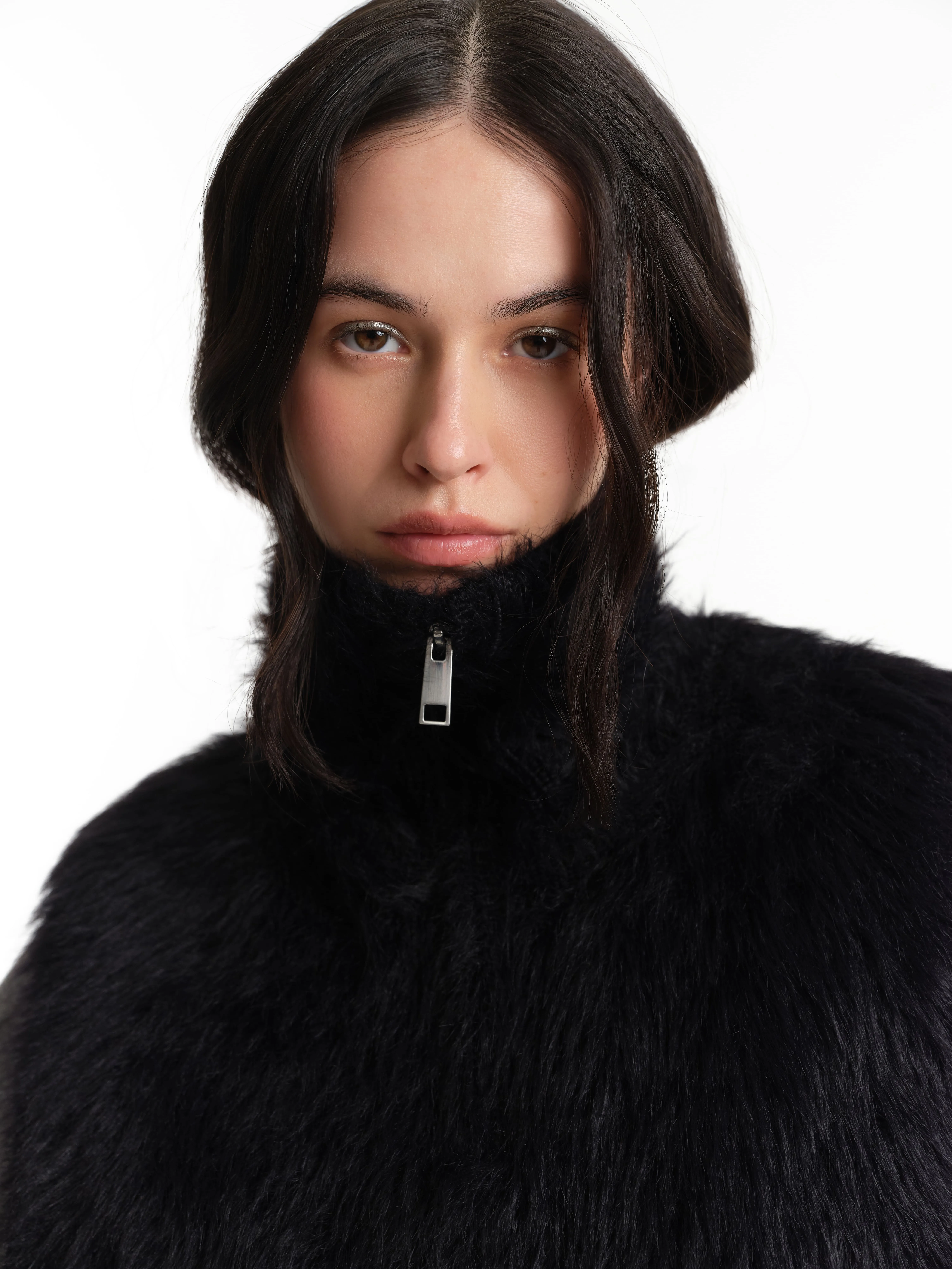 Шарф-манишка на молнии