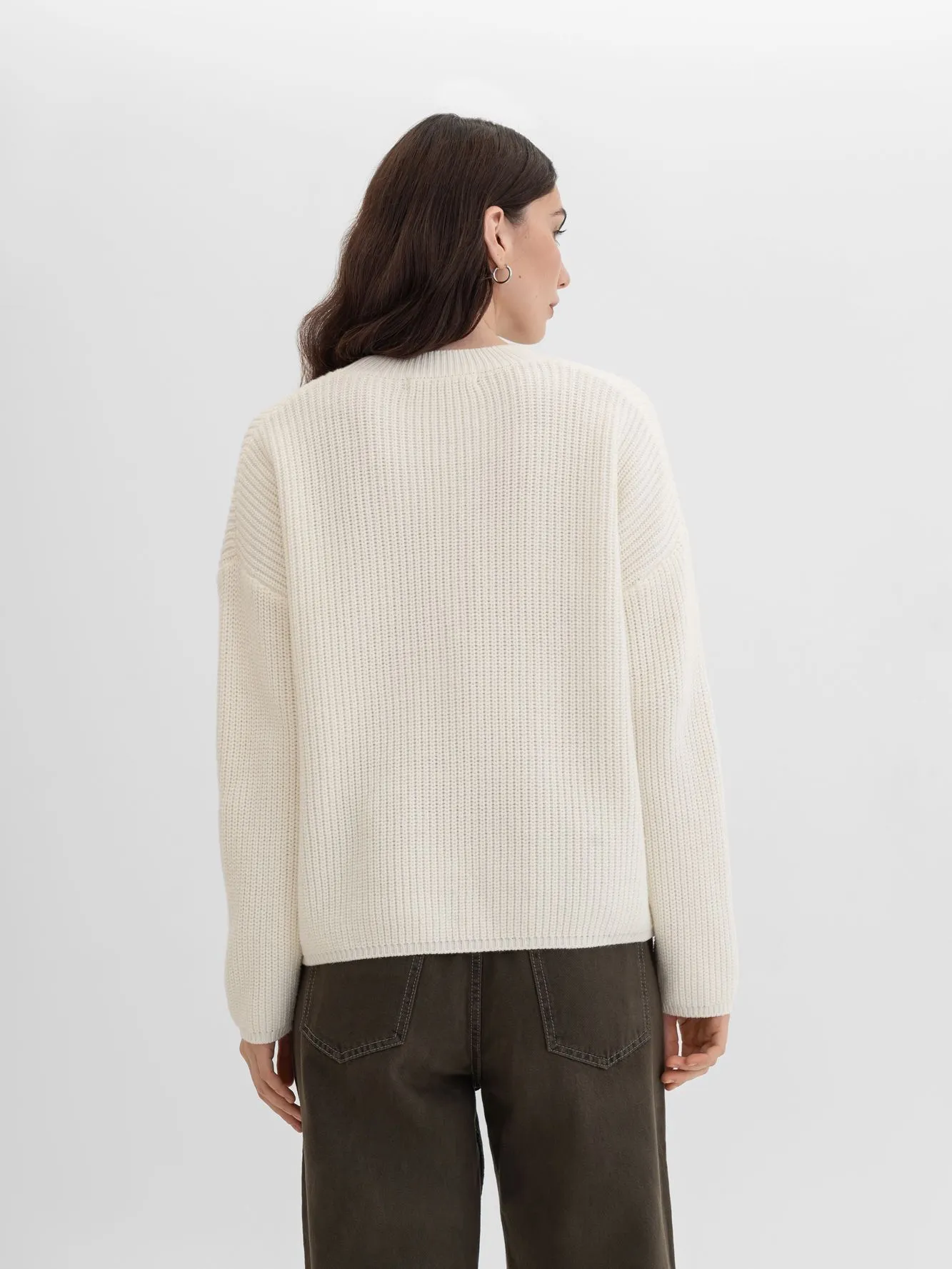 Хлопковый джемпер с надписью