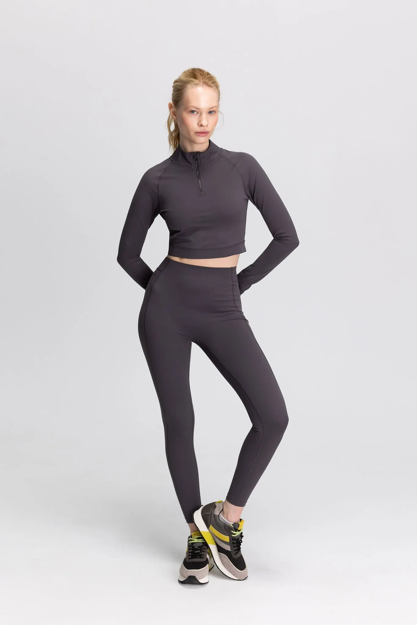 Укороченный лонгслив Fitness