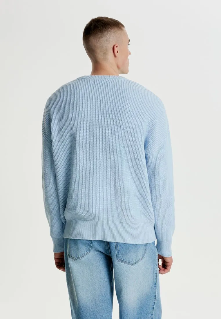 Oversize джемпер из хлопка