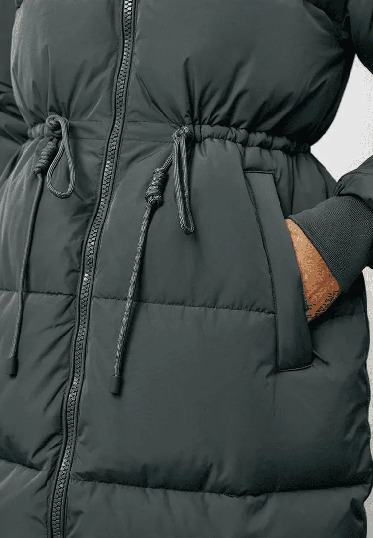 Удлиненная куртка свободного силуэта