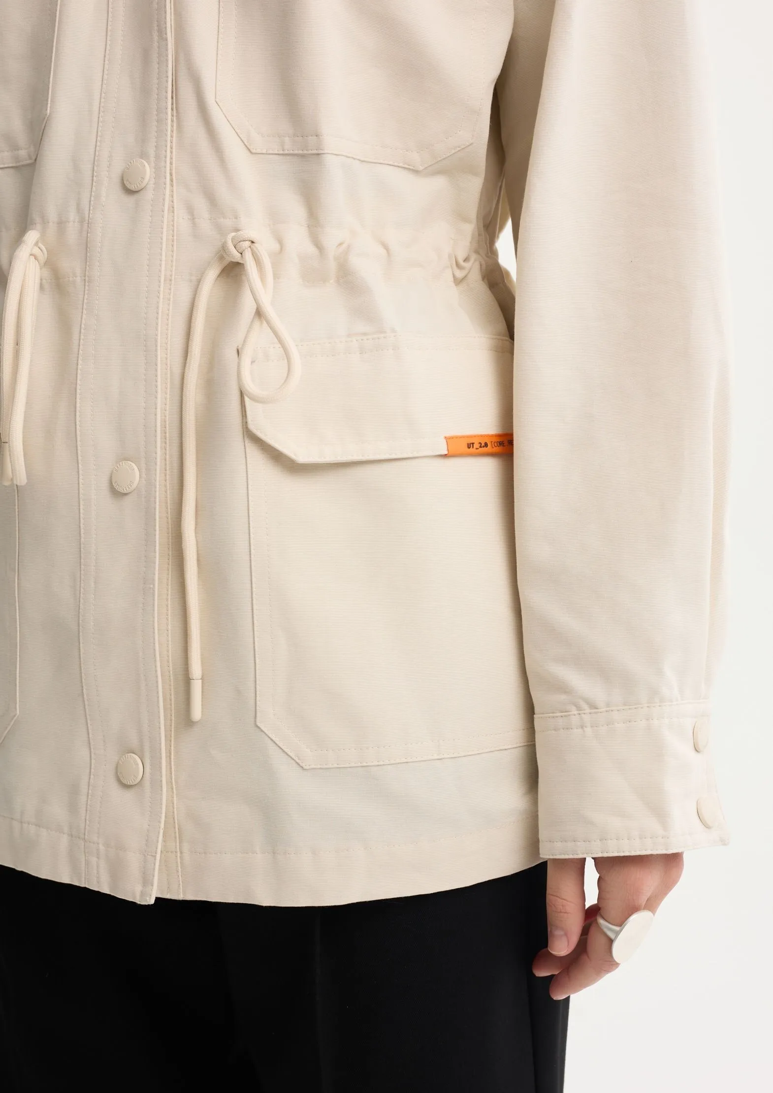 Куртка из плотного 100% хлопка