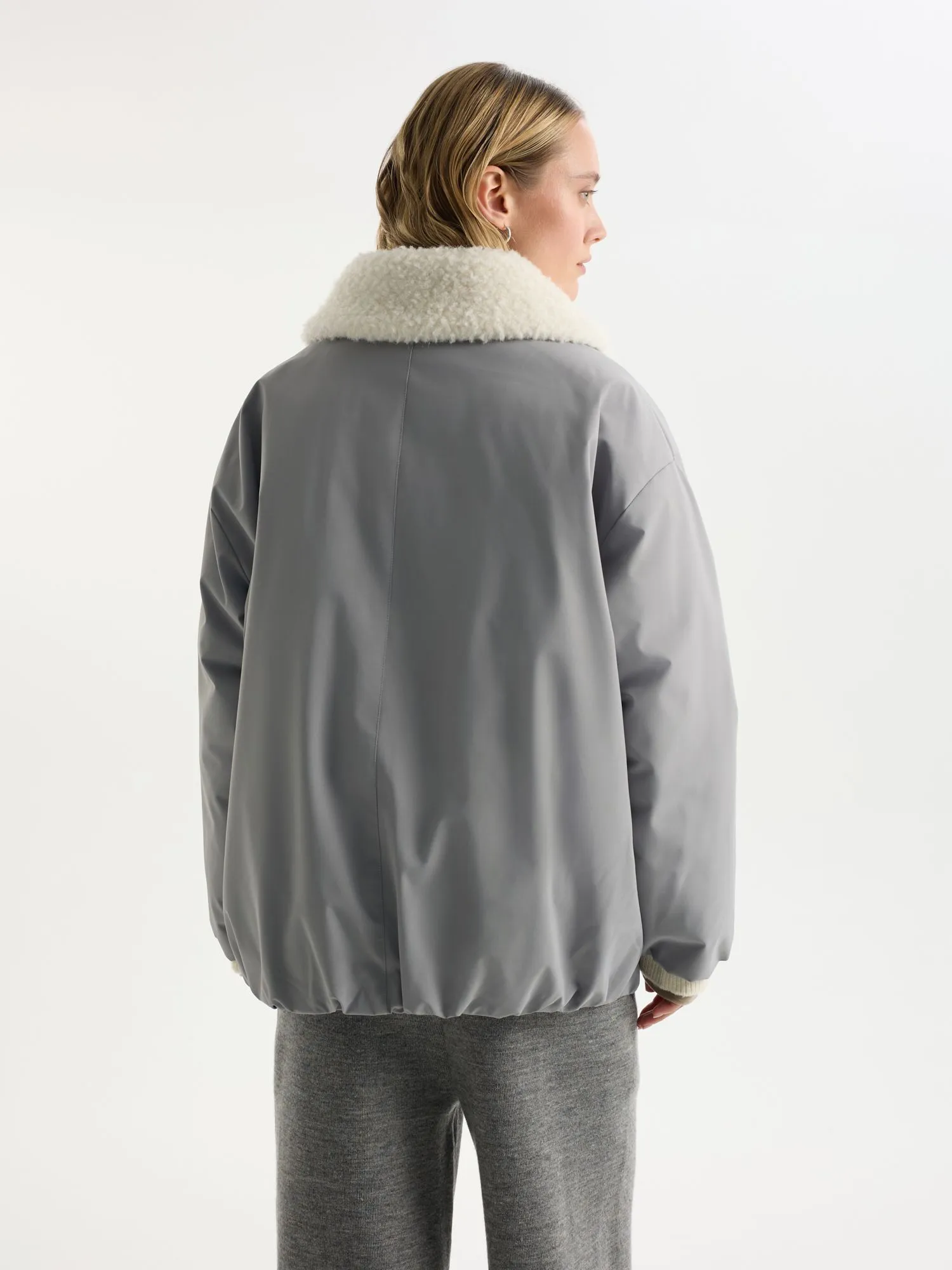 Утепленная куртка из переработанного океанического пластика