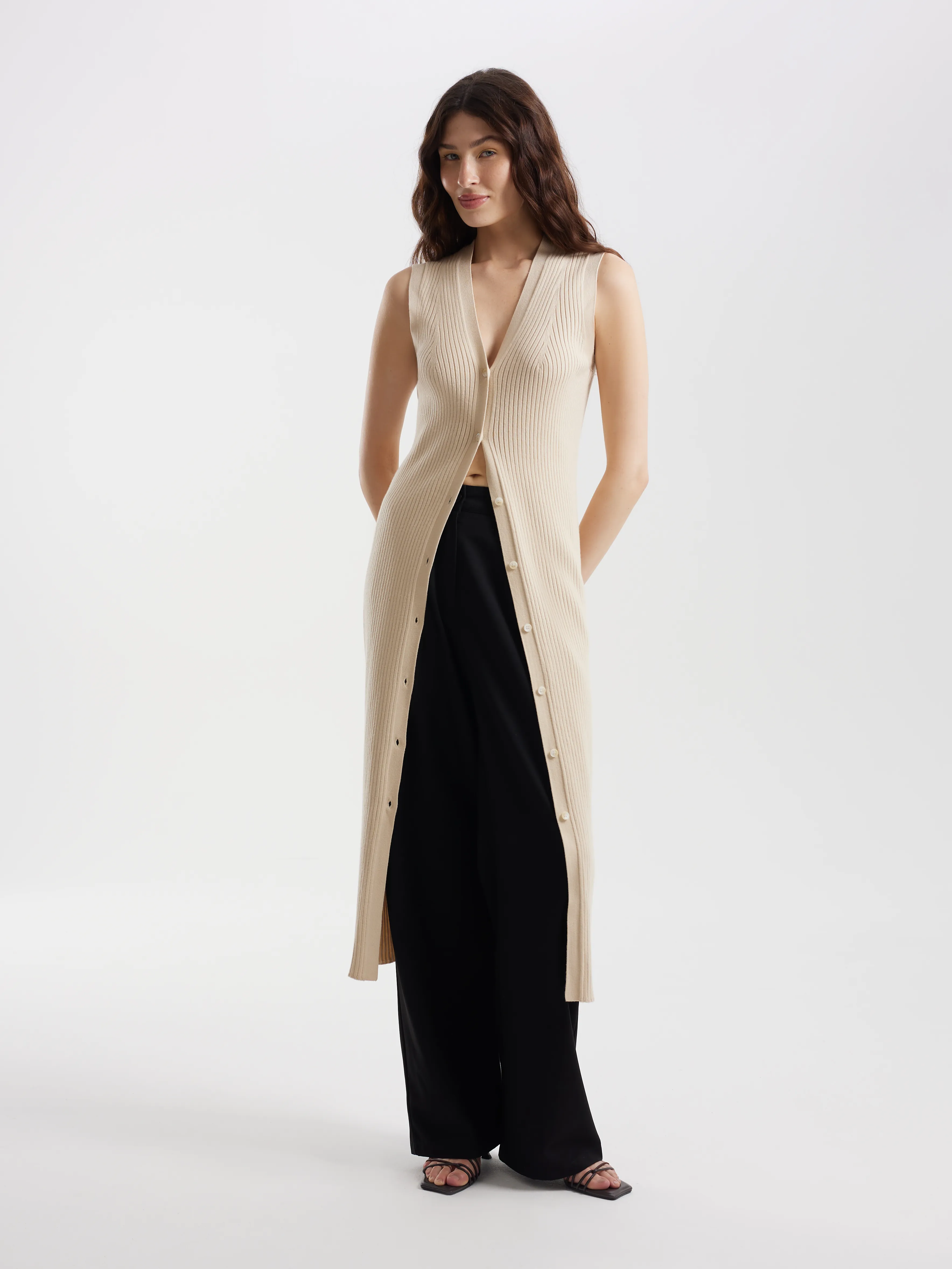 Трикотажное платье с вискозой и модалом