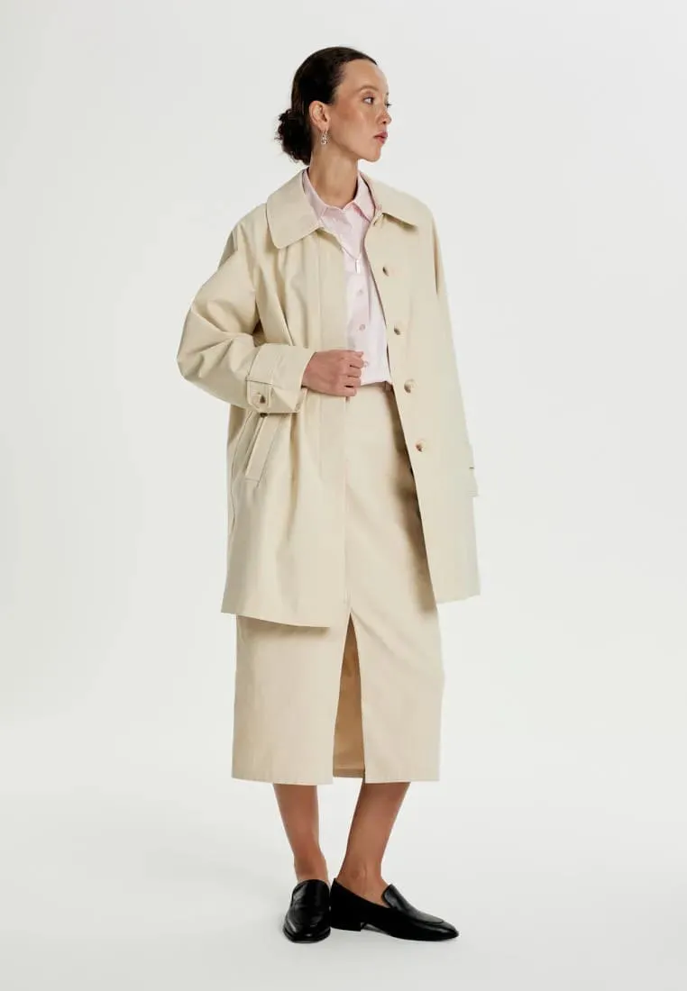 Юбка миди из вельвета