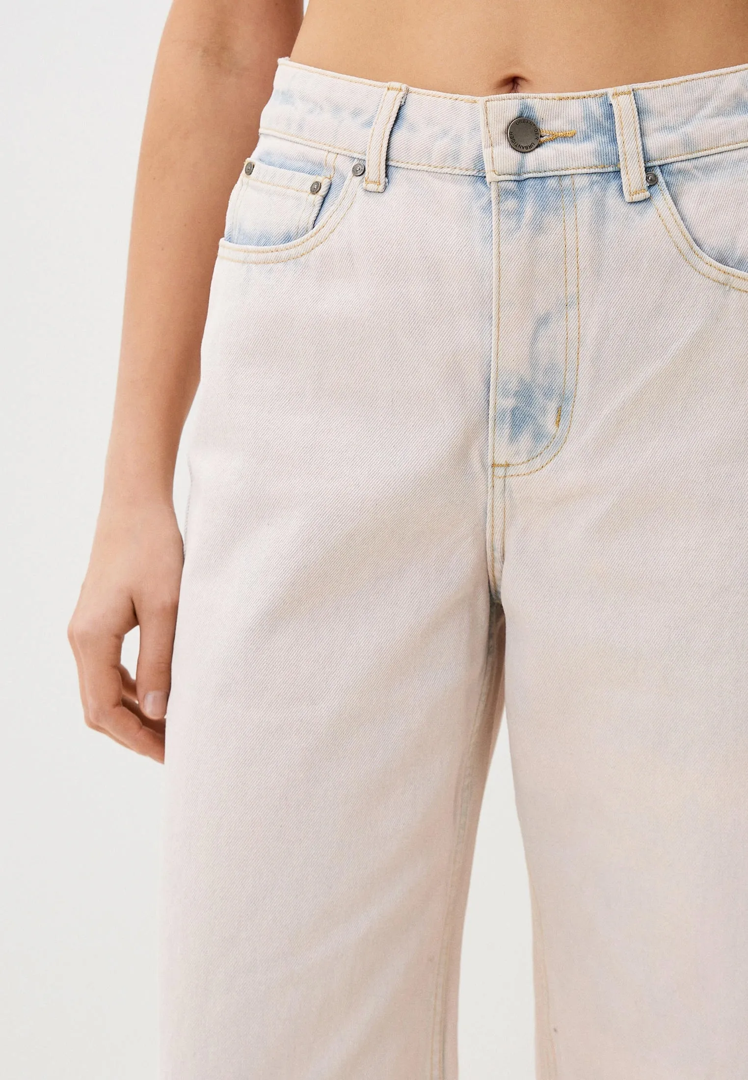 Джинсы Wideleg из 100% хлопка UT x LAMODA