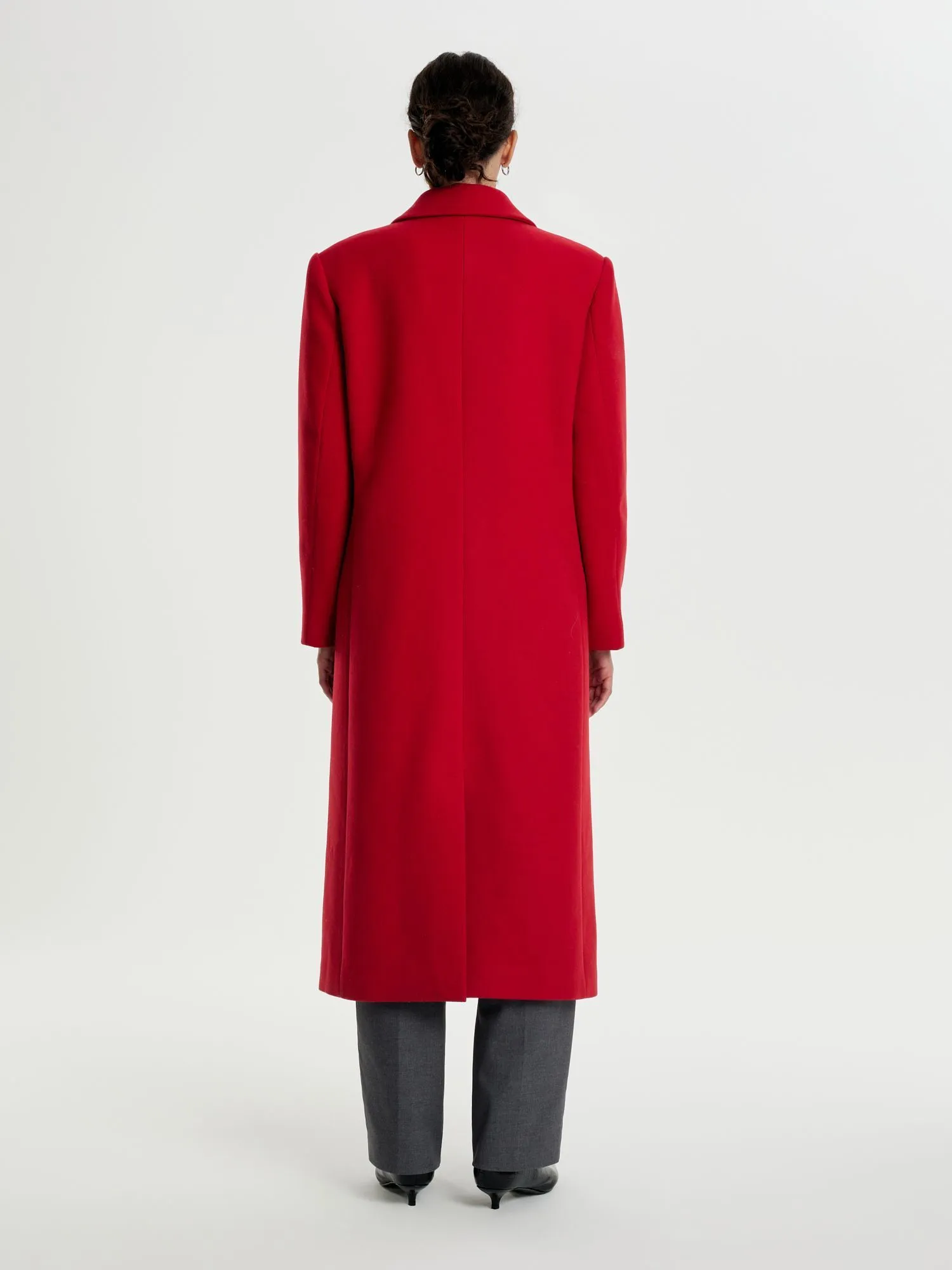 Пальто с добавлением шерсти