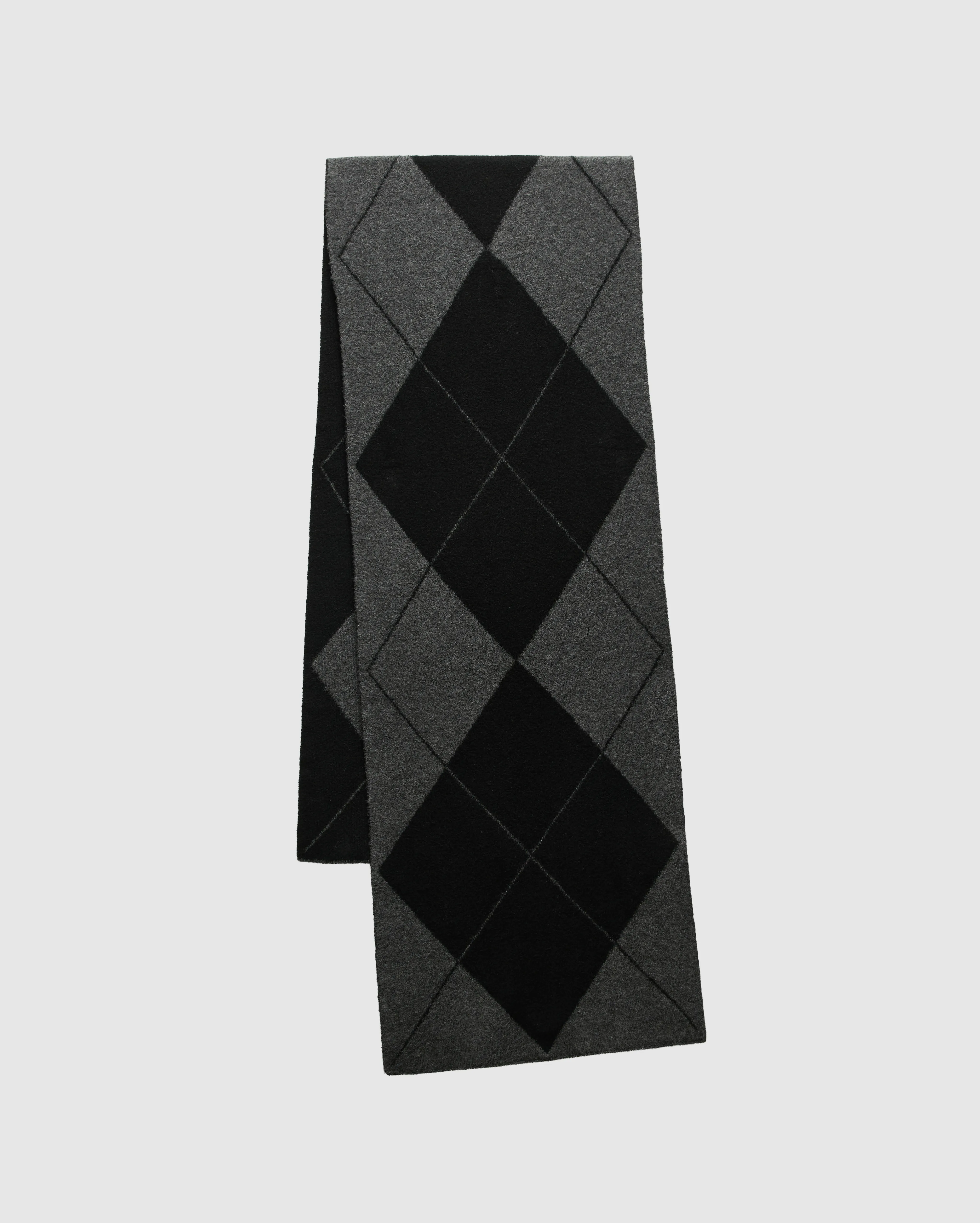 Шарф с принтом аргайл
