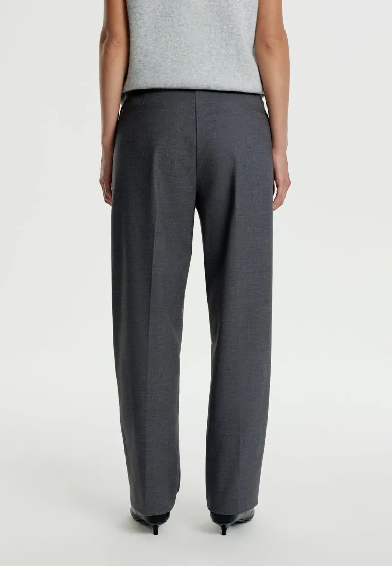 Брюки из поливискозы с шерстью