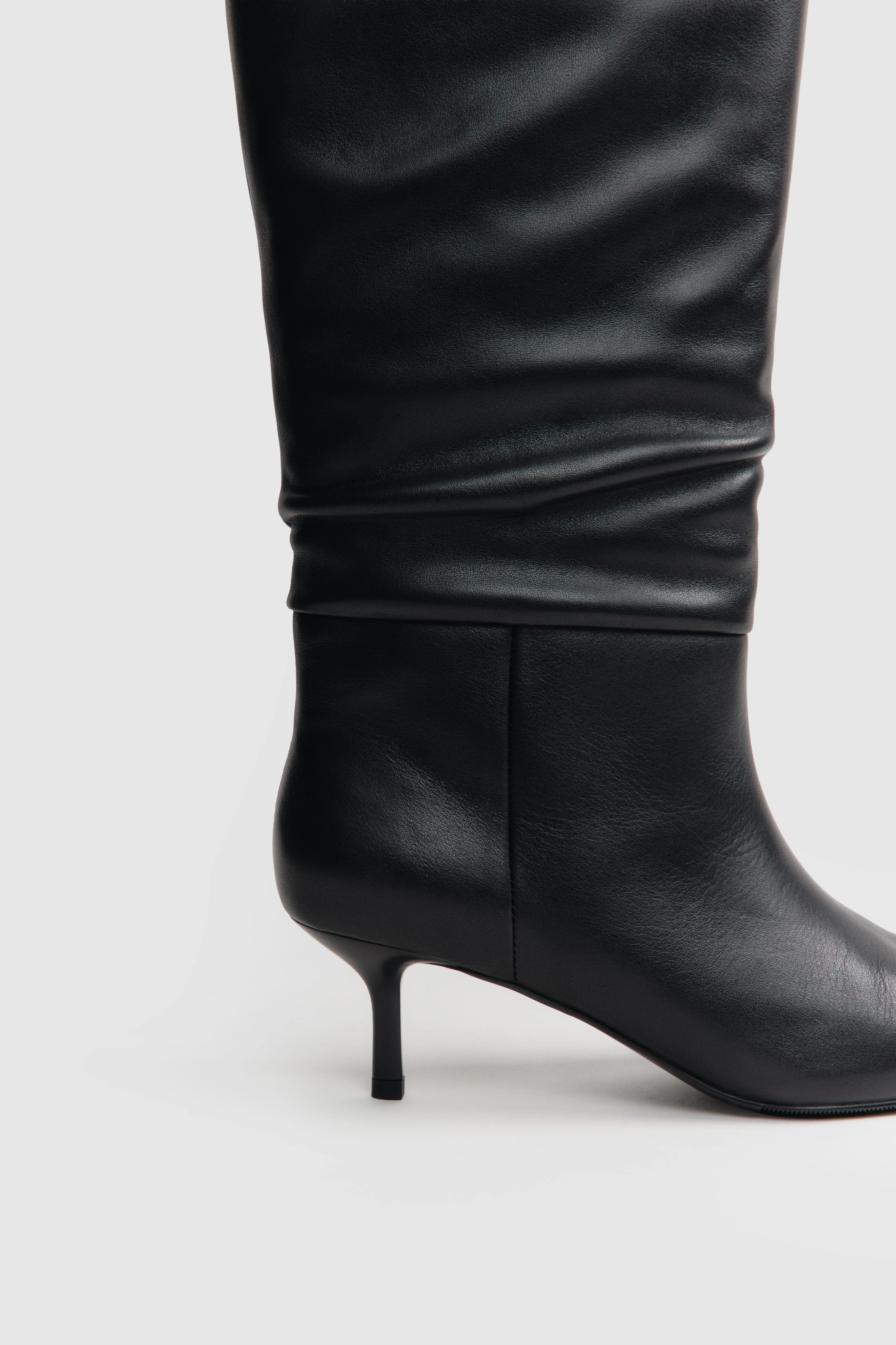 Сапоги-трубы из 100% натуральной кожи