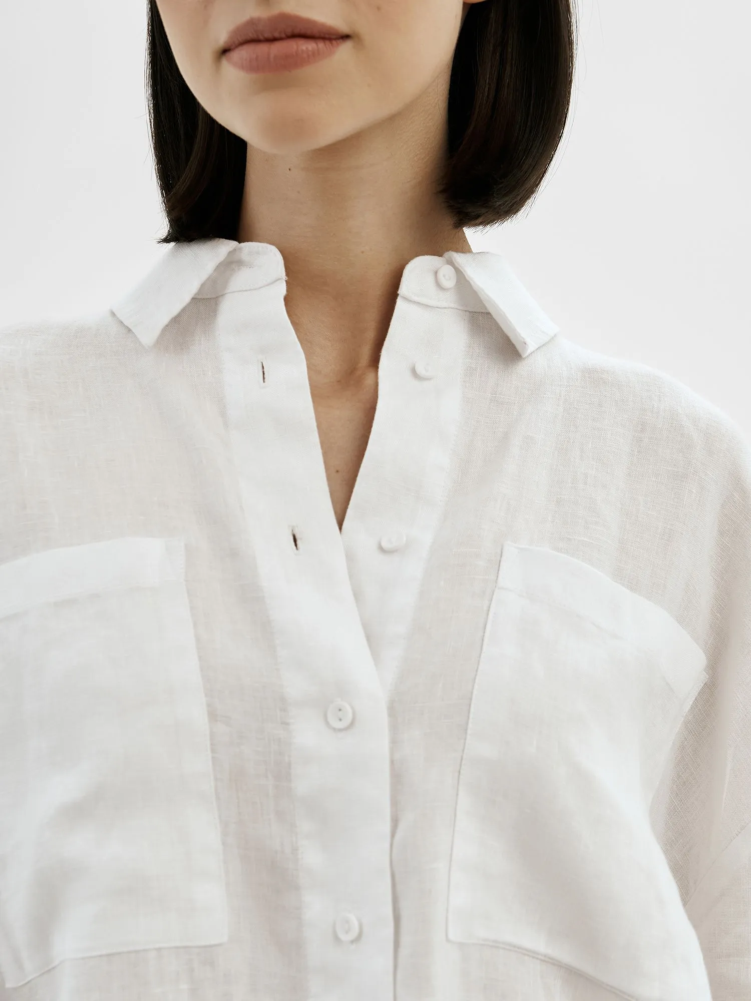 Льняная рубашка