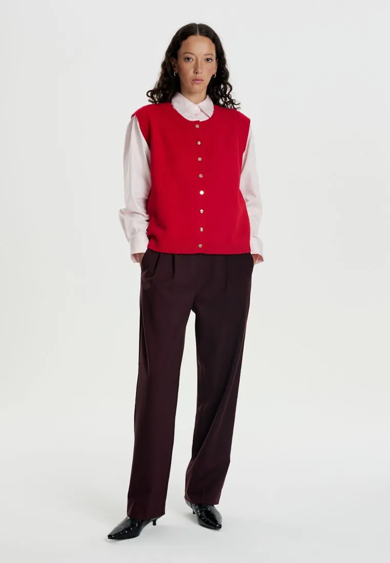 Брюки из поливискозы с шерстью