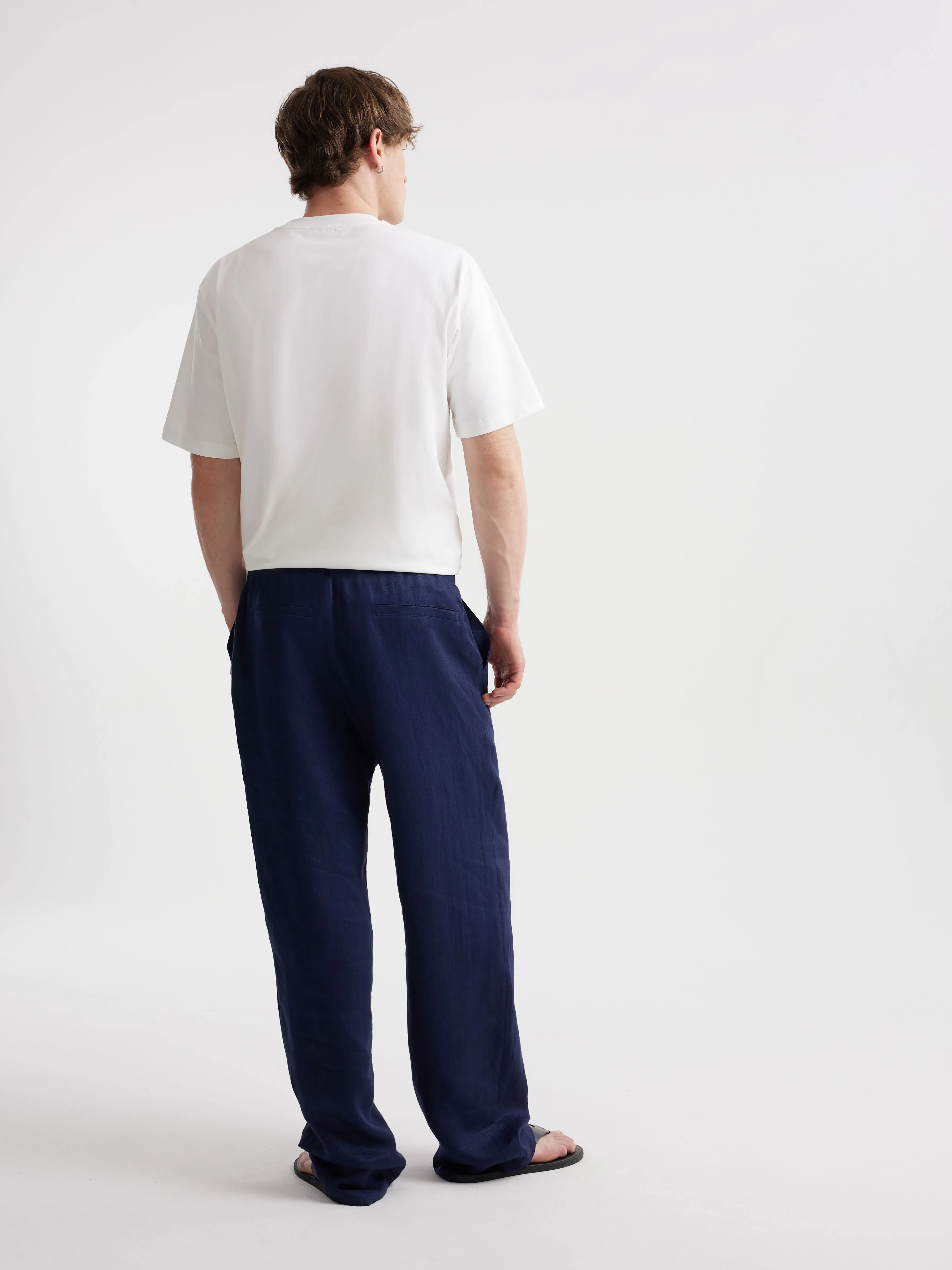 Брюки из 100% натурального льна