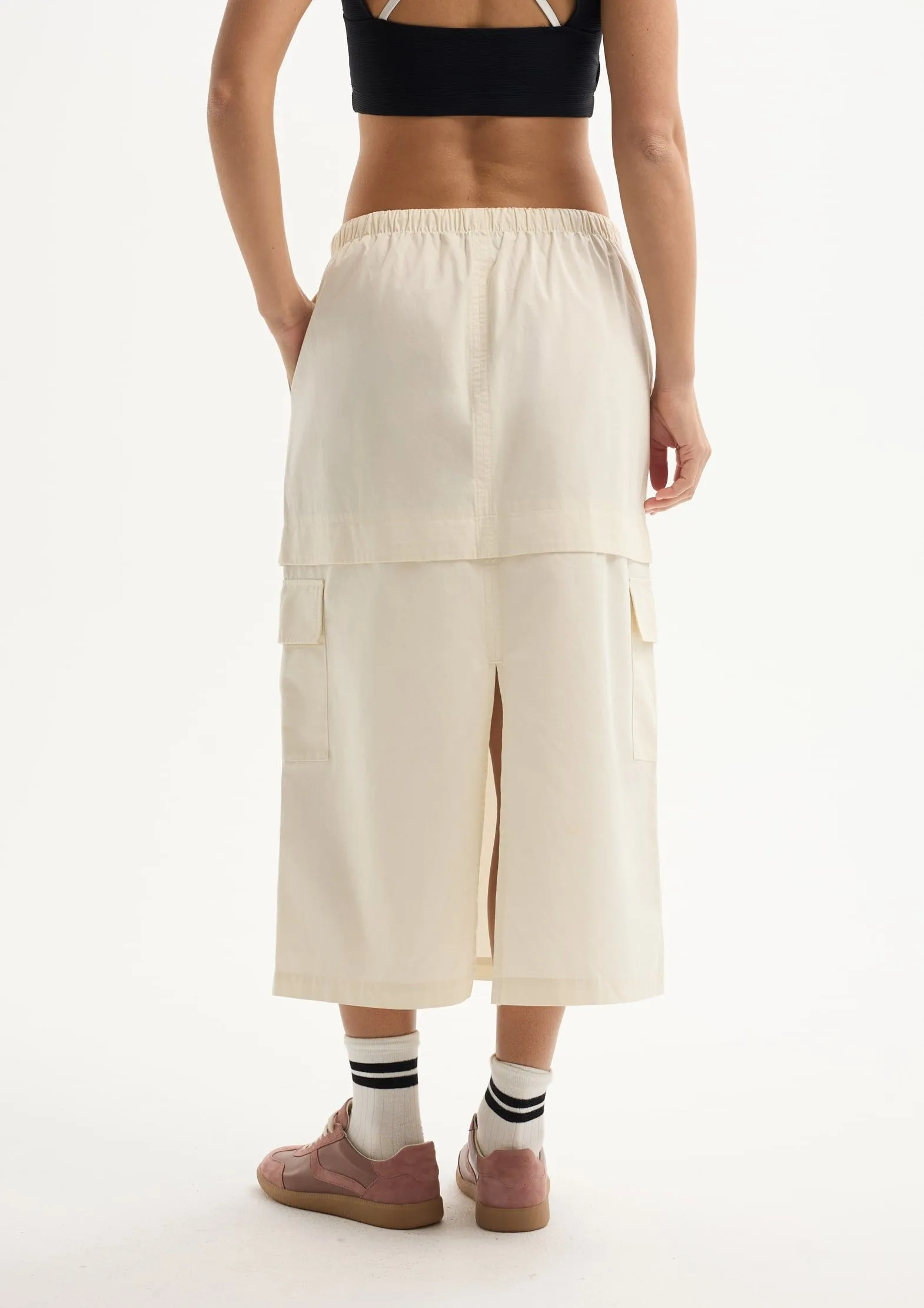 Юбка макси из 100% хлопка