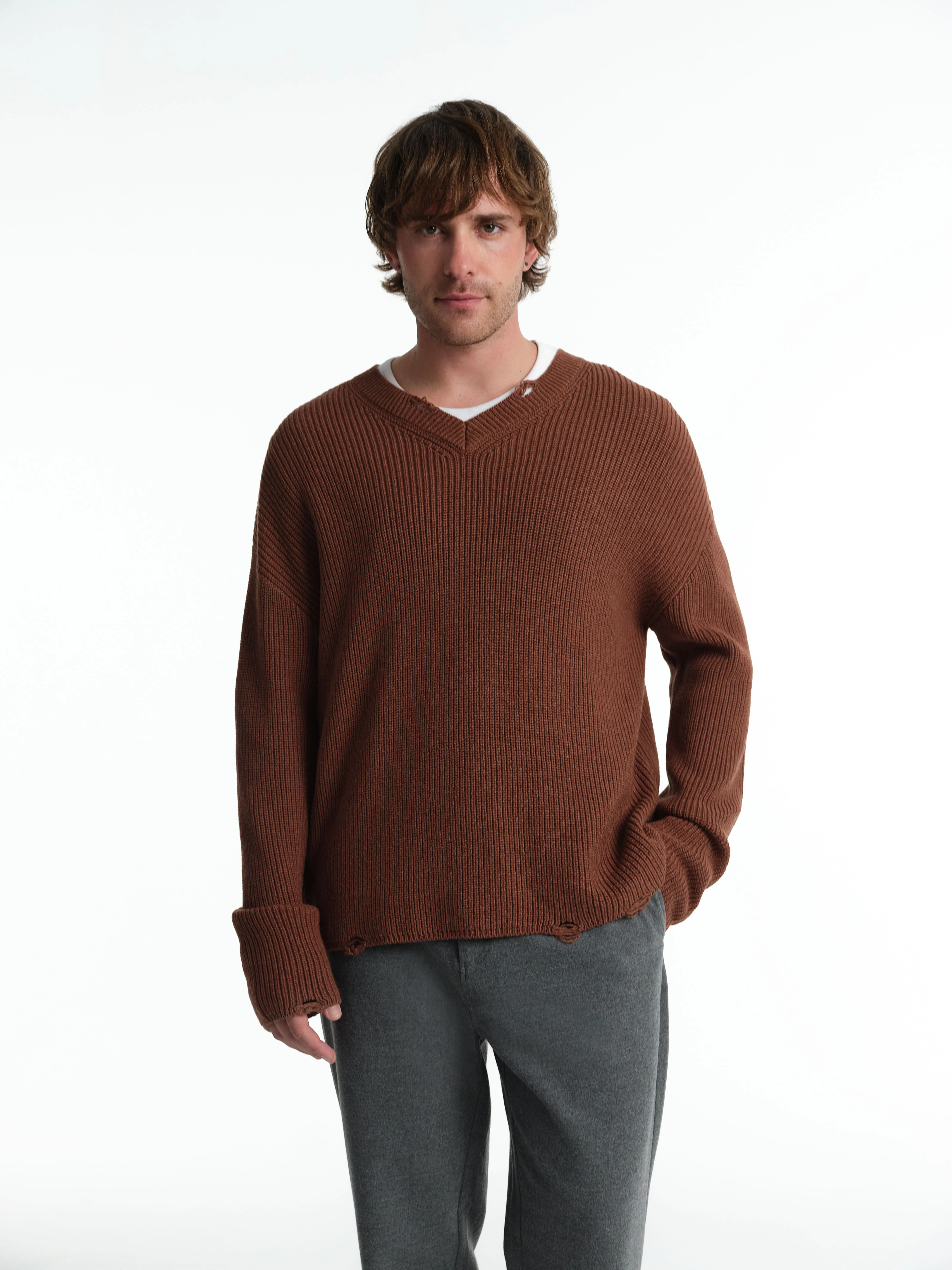 Джемпер с хлопком