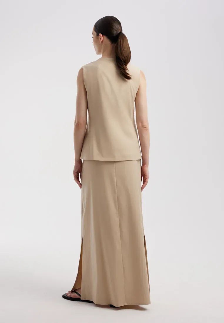 Однобортный жилет