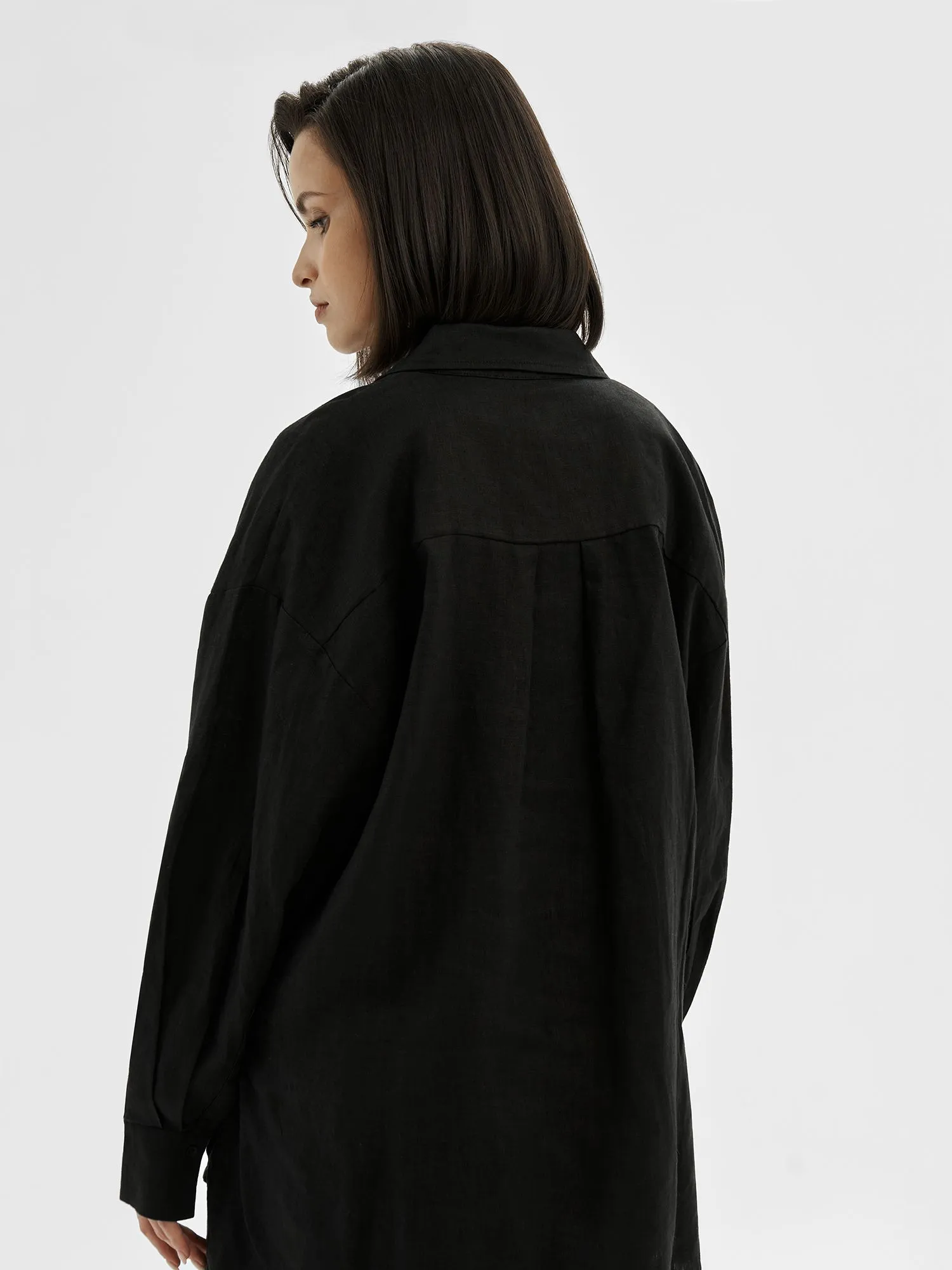 Льняная рубашка