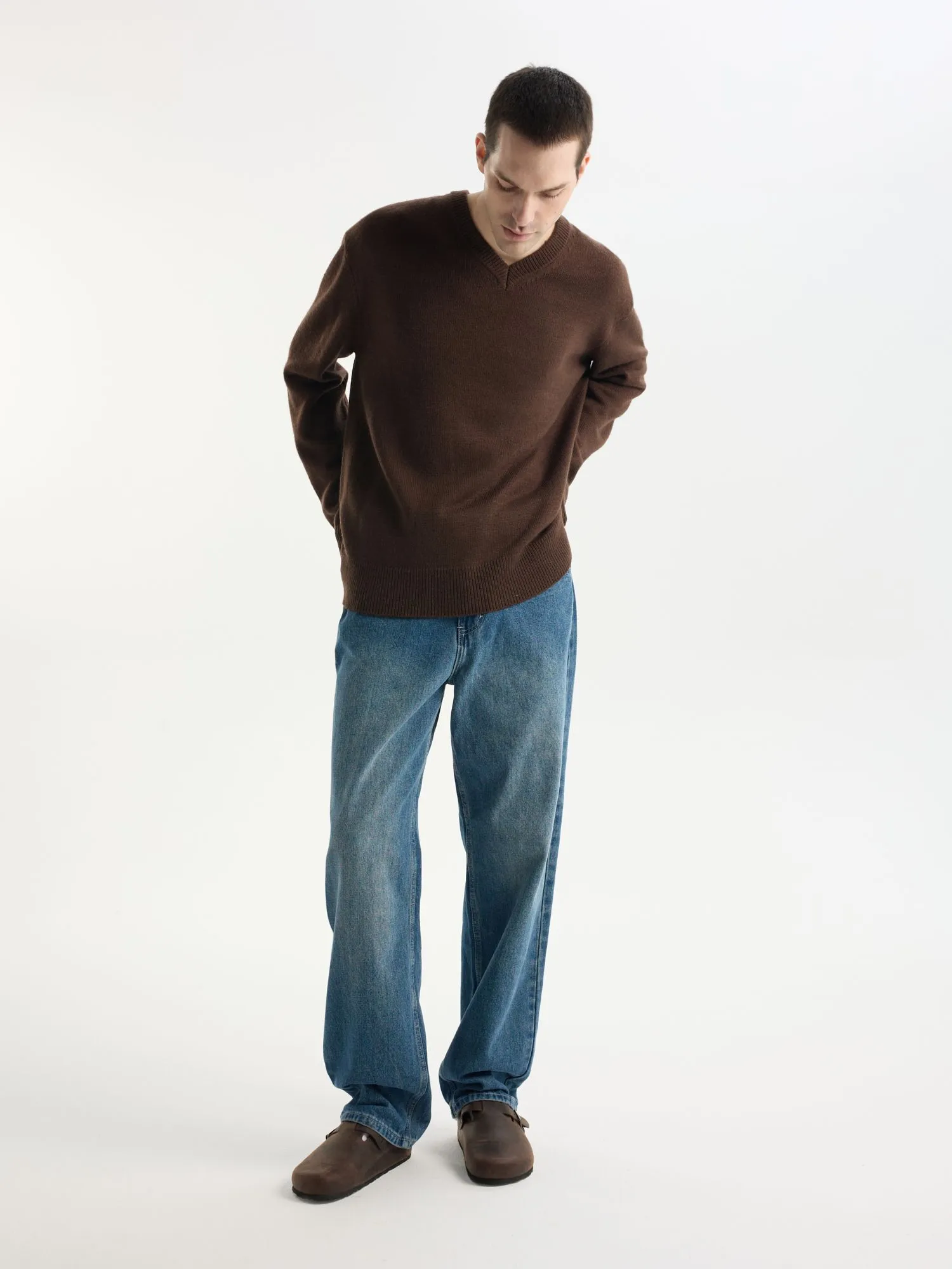 Джинсы straight из 100% хлопка