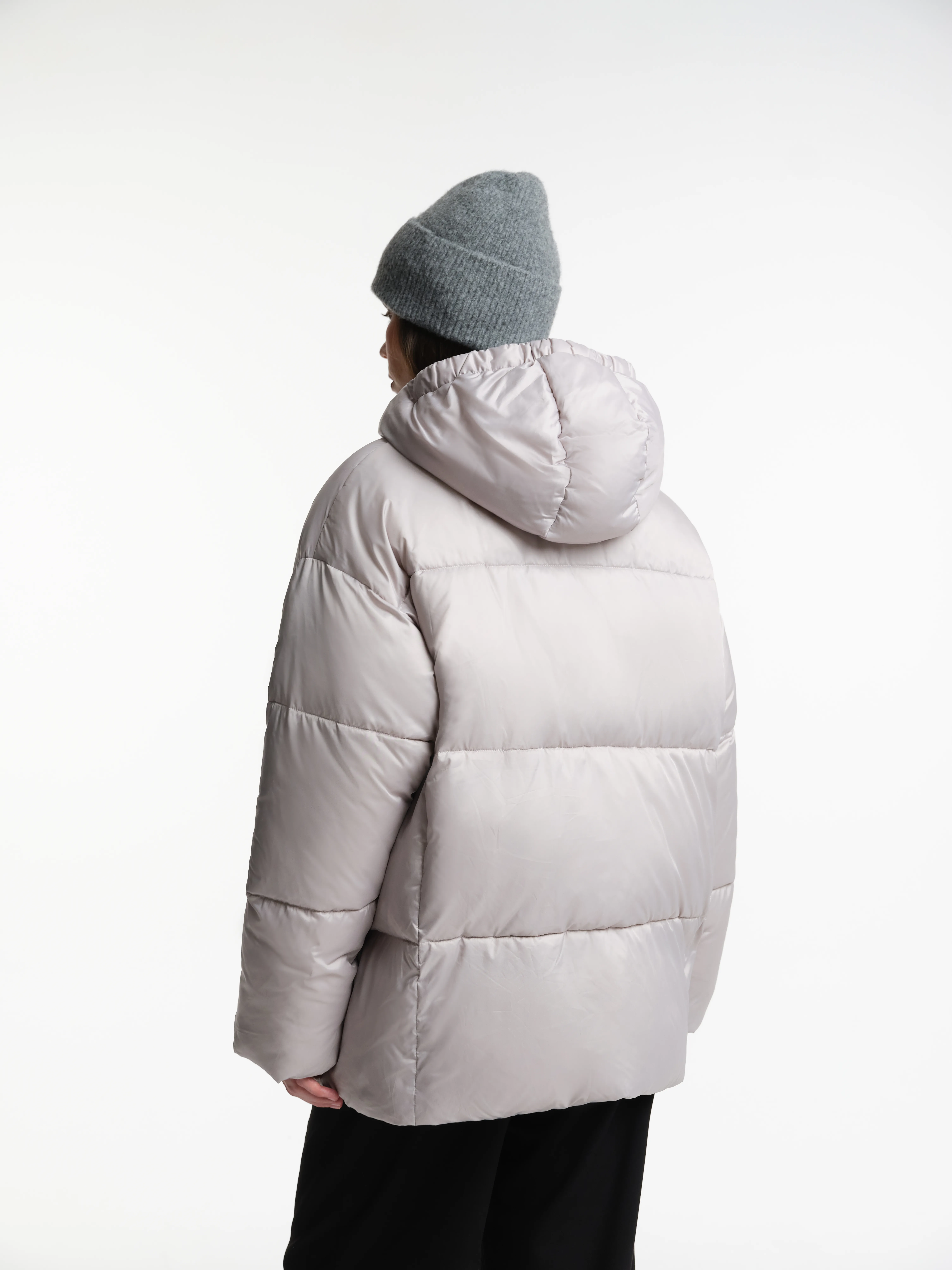 Шапка бини с добавлением шерсти