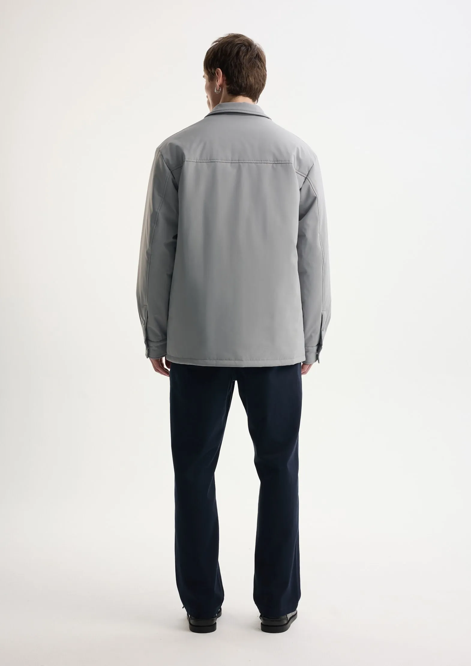 Куртка-рубашка из переработанного океанического пластика на мембране