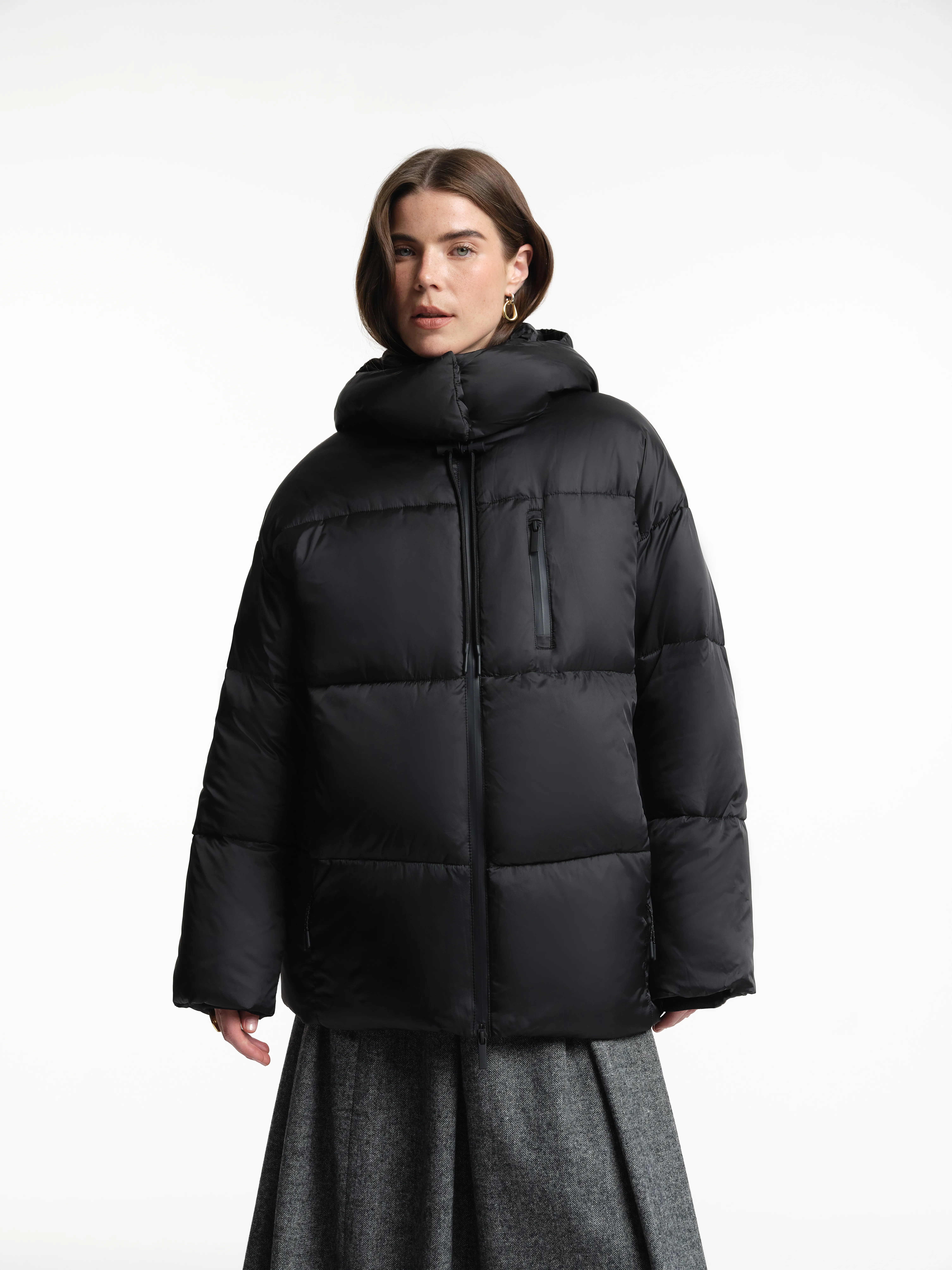 Утепленная куртка Recycled down c водоотталкивающей пропиткой