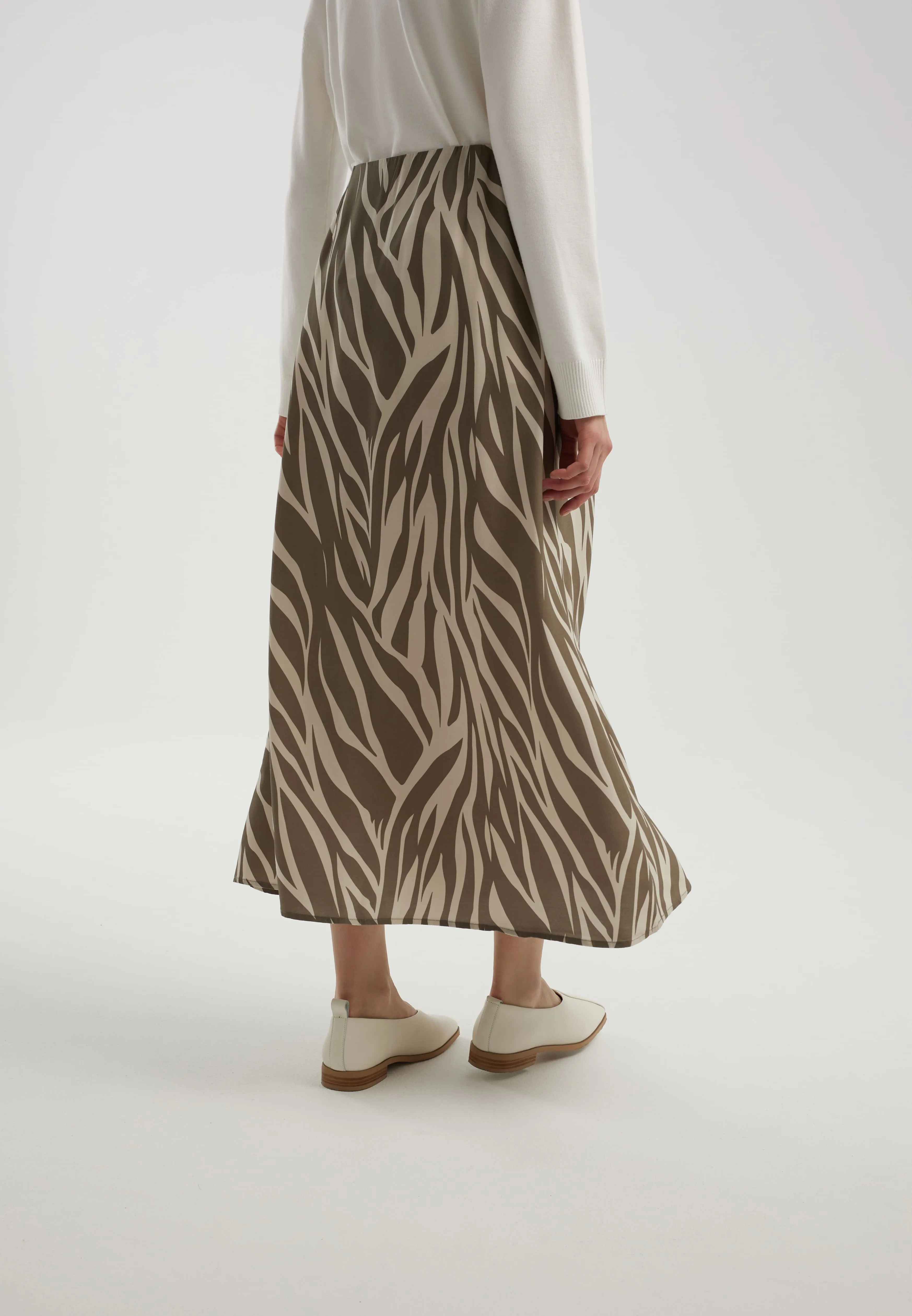 Юбка из 100% вискозы с принтом