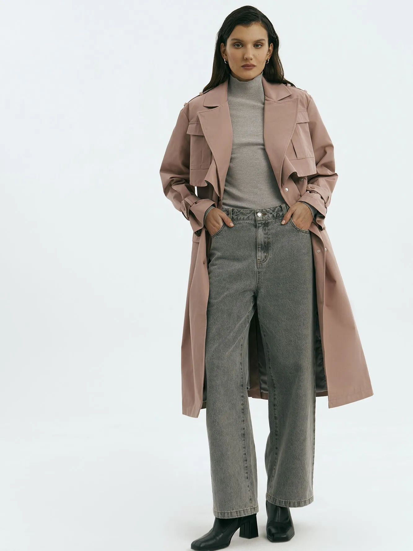 Тренч с влагозащитной пропиткой