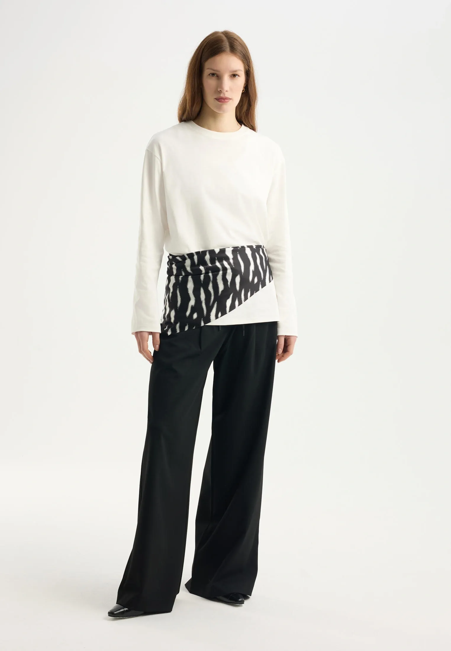 Базовый лонгслив из 100% хлопка