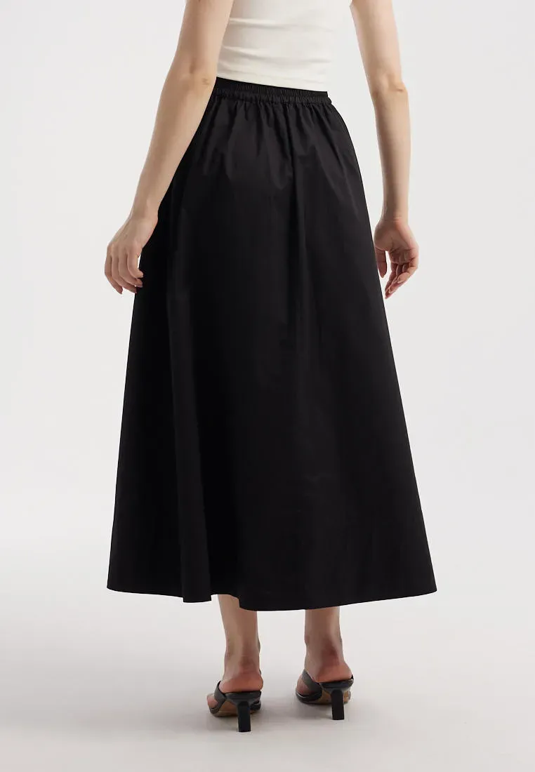 Юбка миди из 100% хлопка