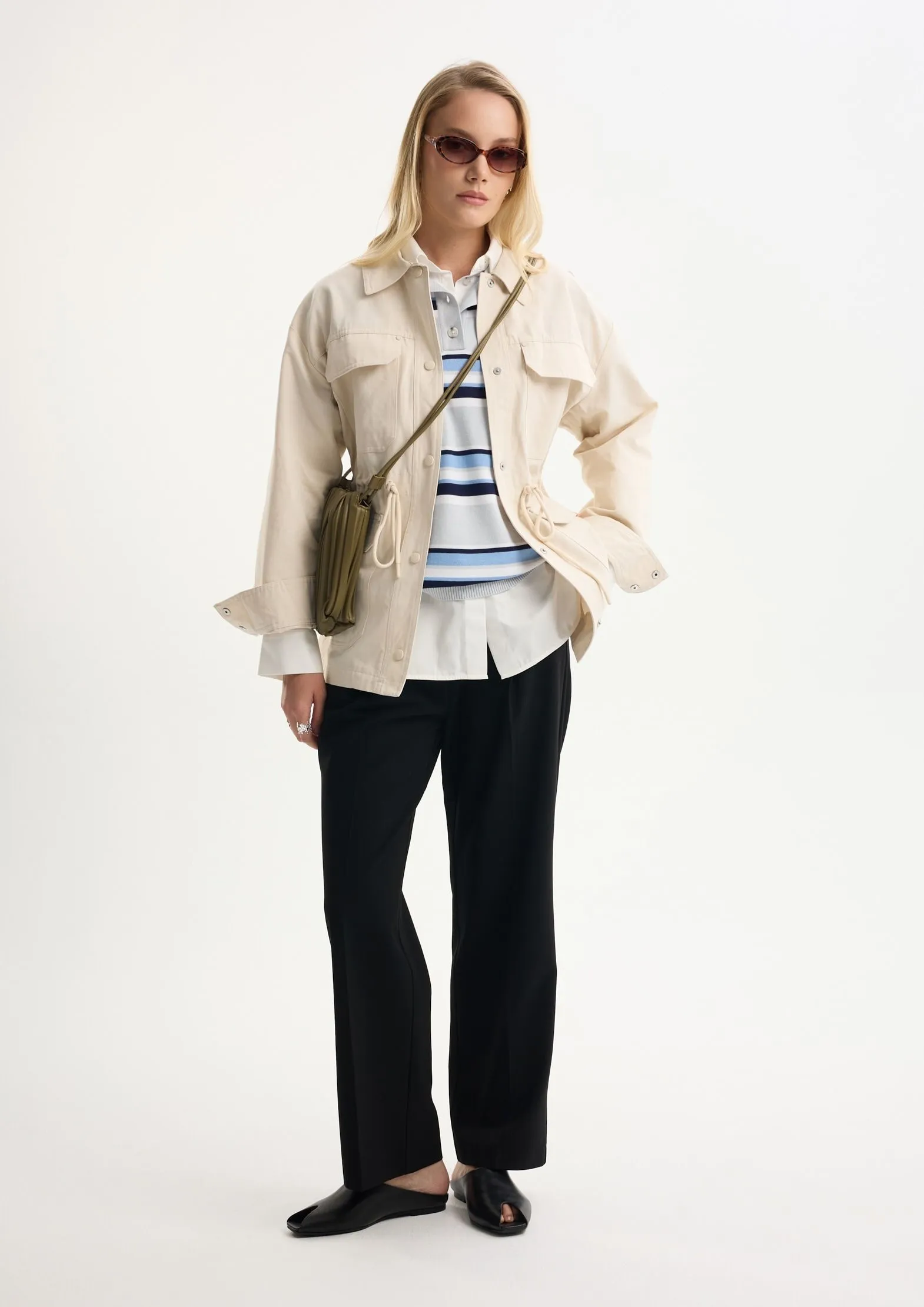 Куртка из плотного 100% хлопка