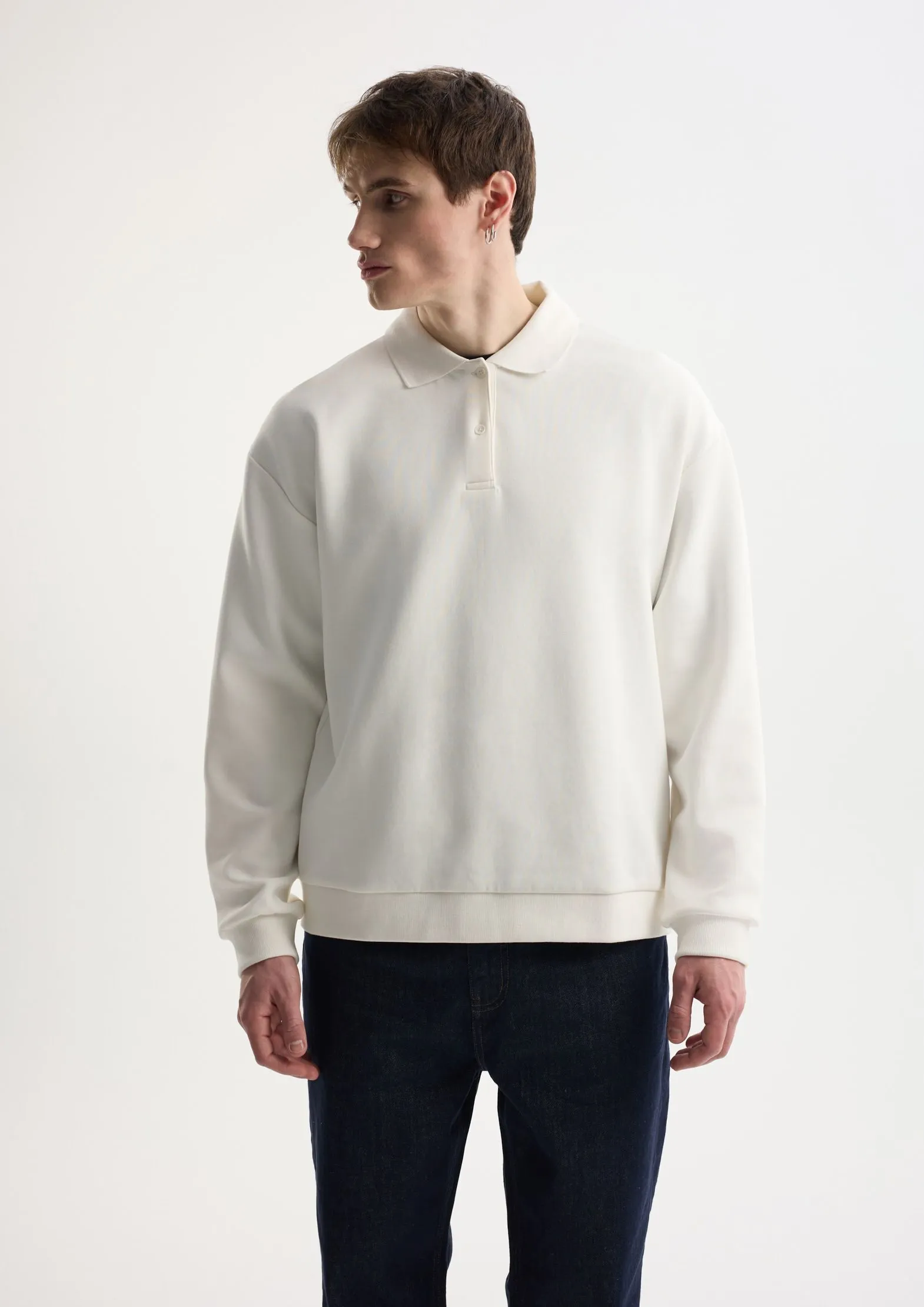 Джемпер-поло с хлопком 