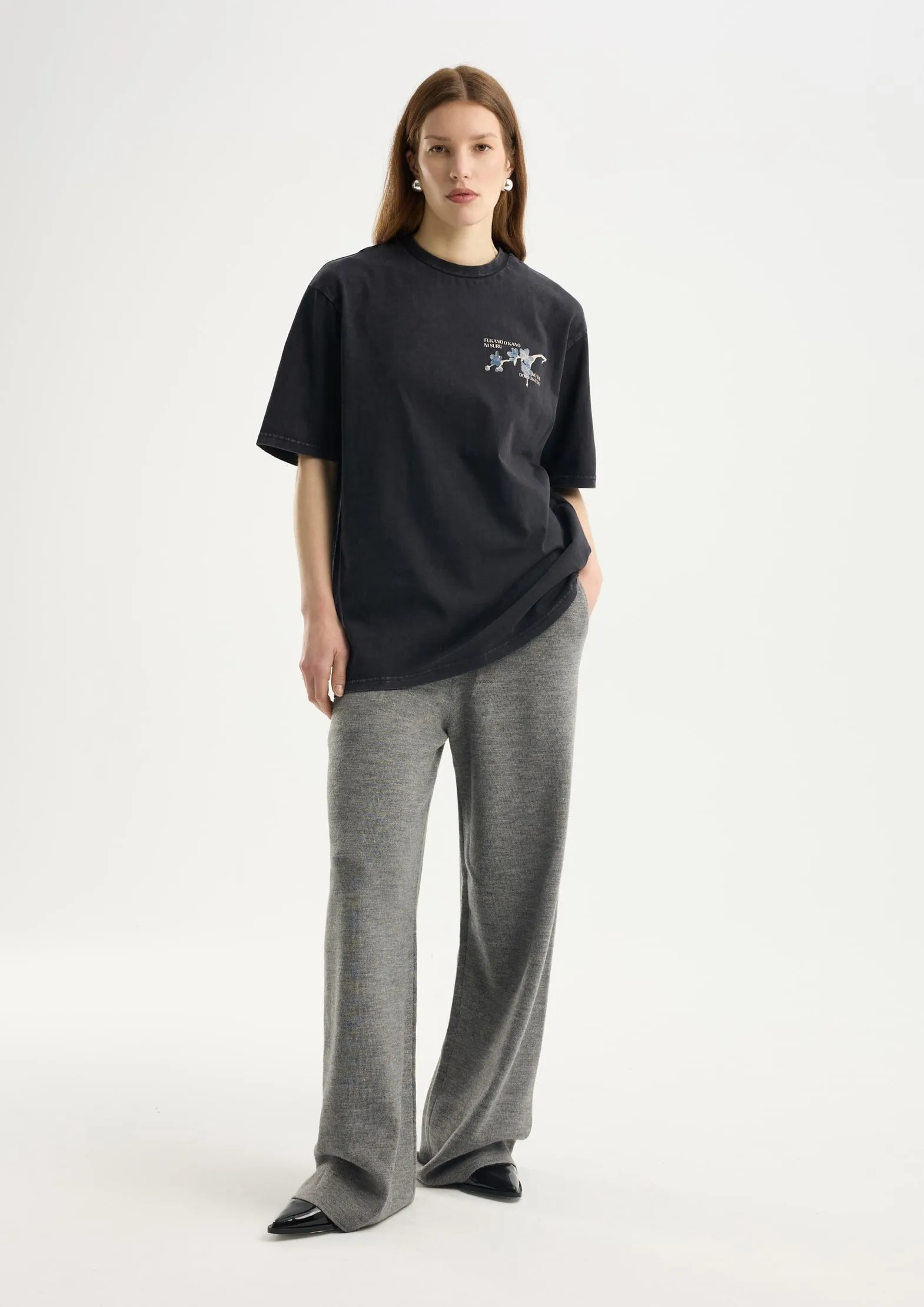 Футболка из 100% хлопка с эффектом стирки