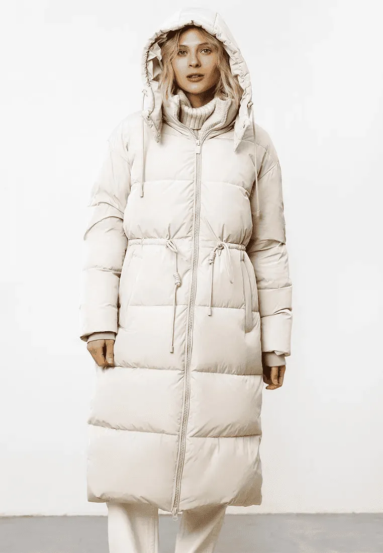 Удлиненная куртка свободного силуэта