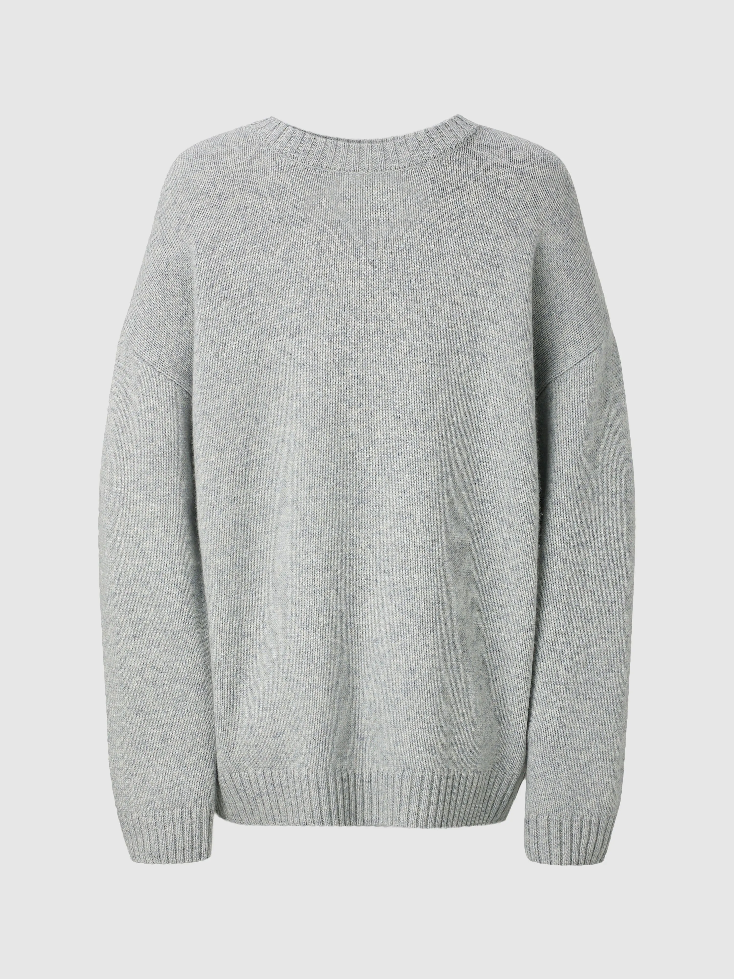 Классический джемпер с шерстью и лиоцеллом