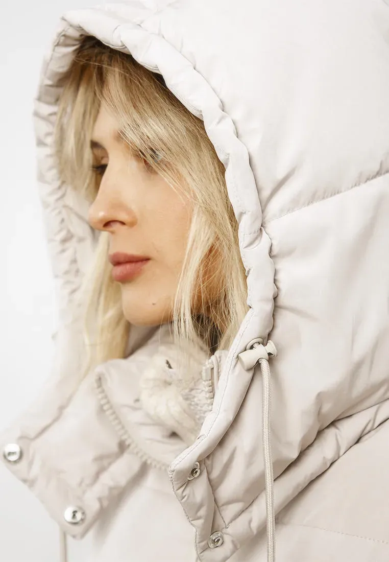 Удлиненная куртка свободного силуэта