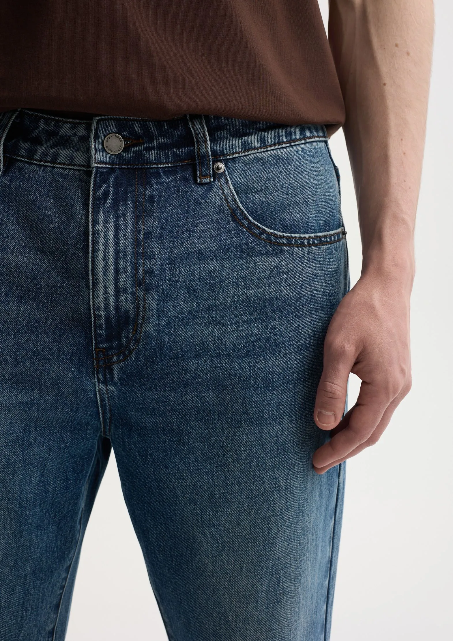 Джинсы из 100% хлопка