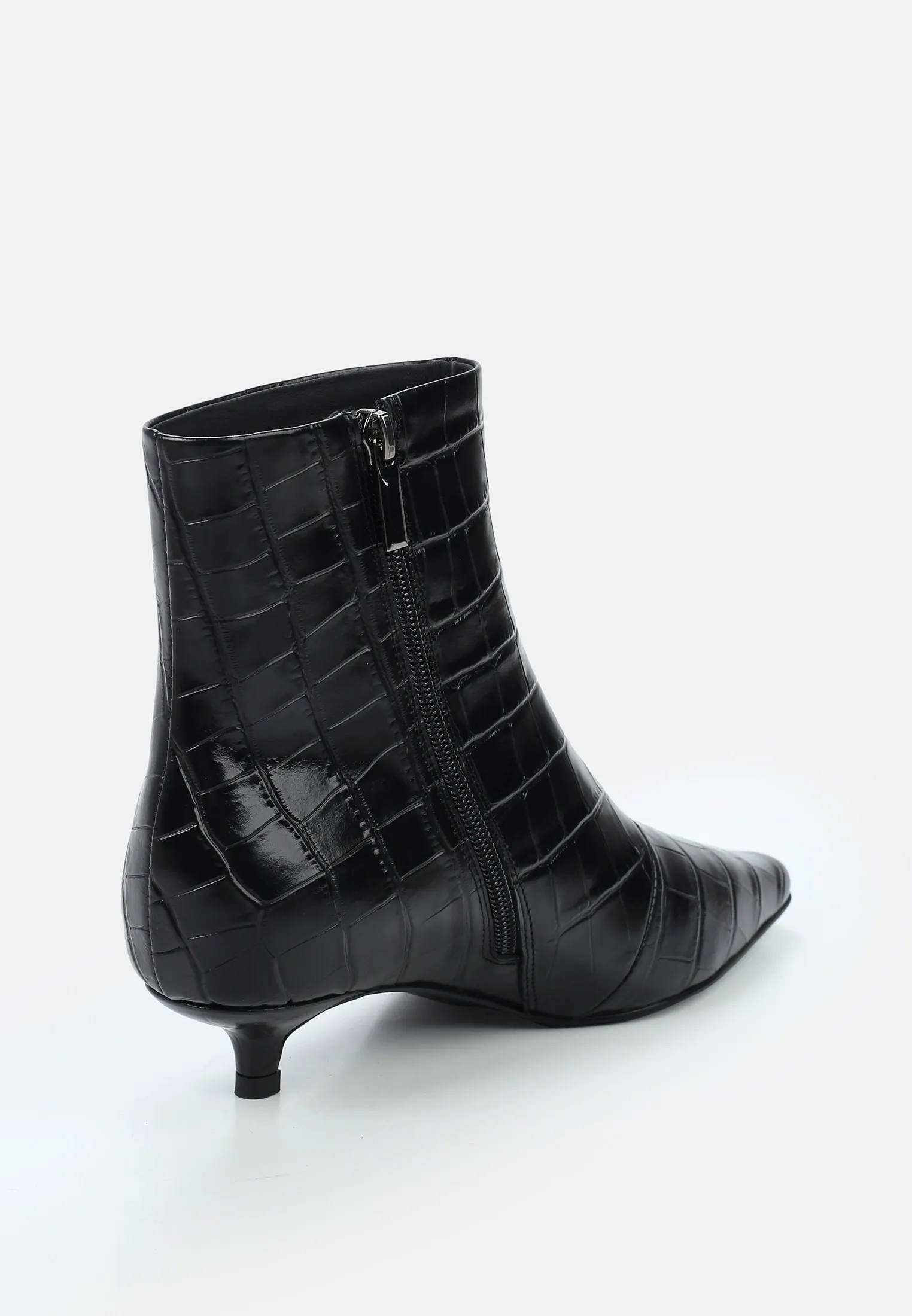 Ботильоны из 100% натуральной фактурной кожи