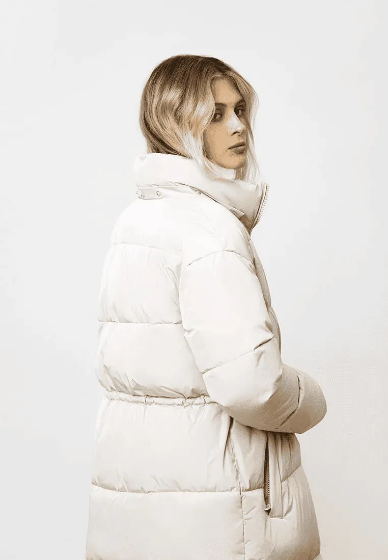 Удлиненная куртка свободного силуэта