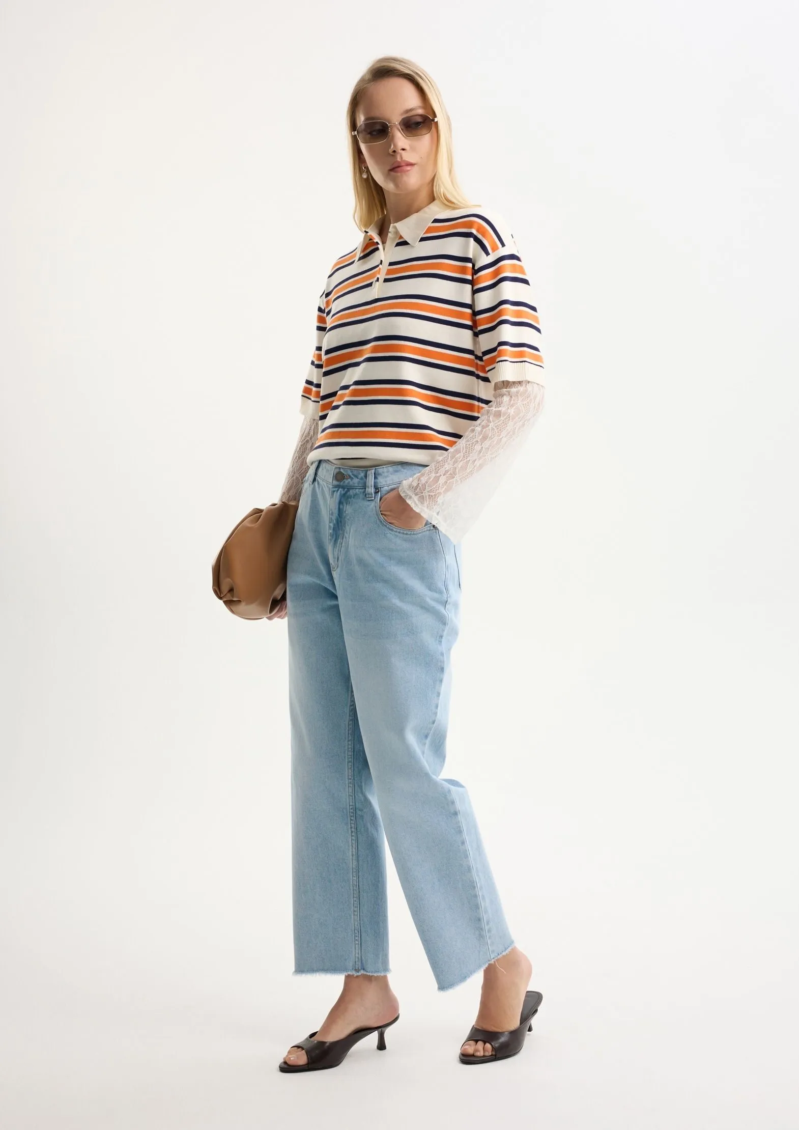 Рубашка-поло с вискозой