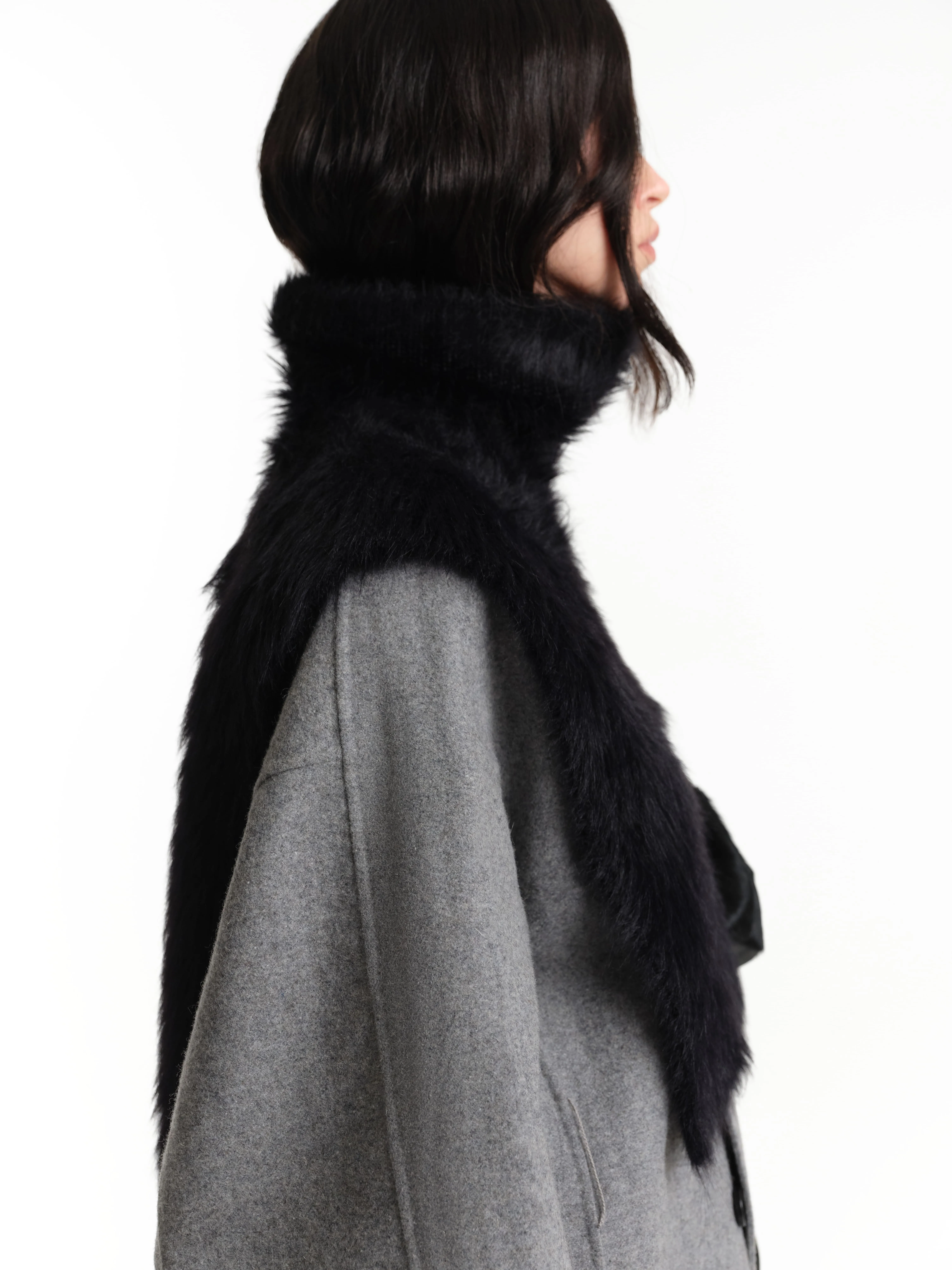 Шарф-манишка на молнии