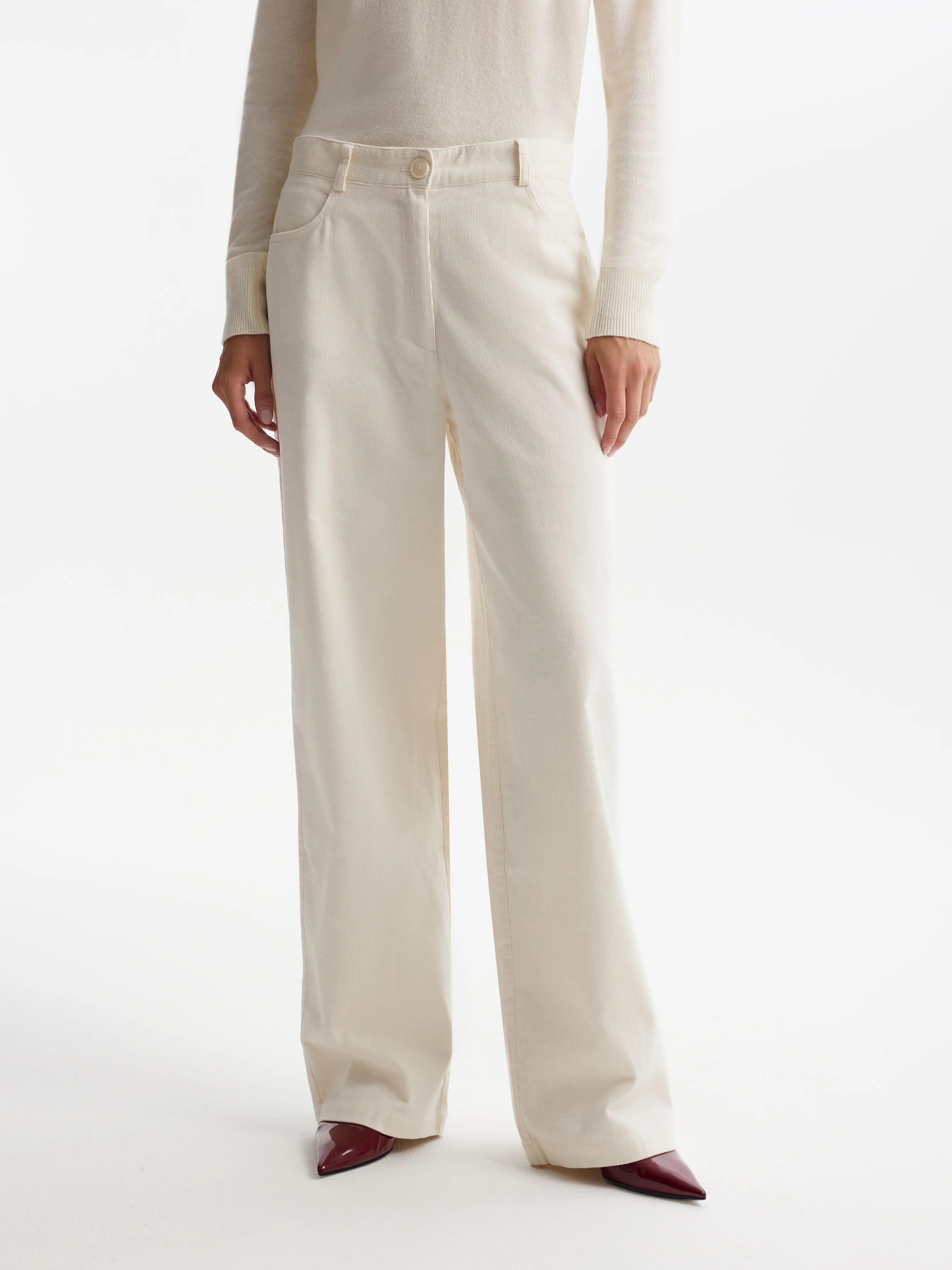 Брюки из вельвета