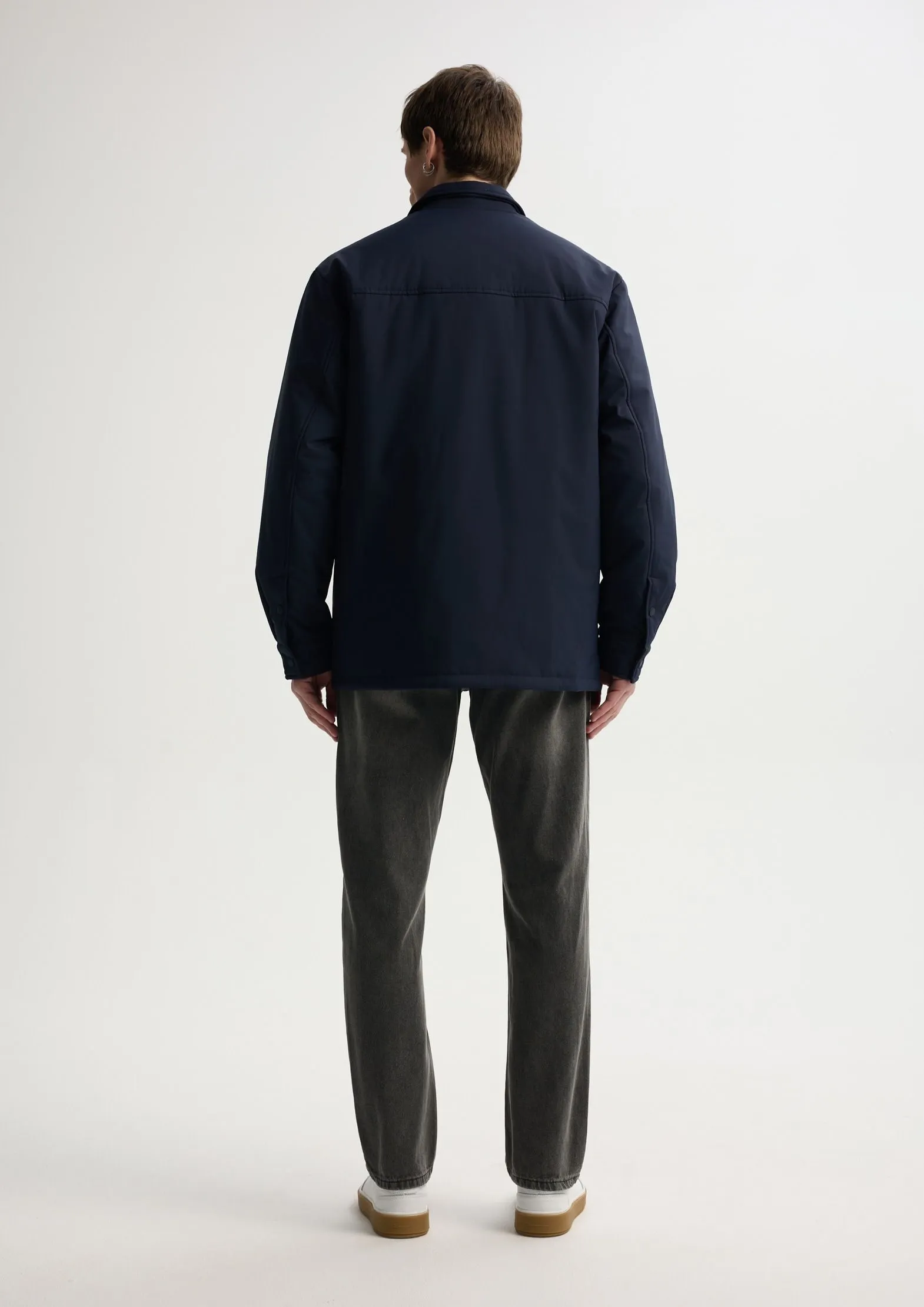 Куртка-рубашка из переработанного океанического пластика на мембране