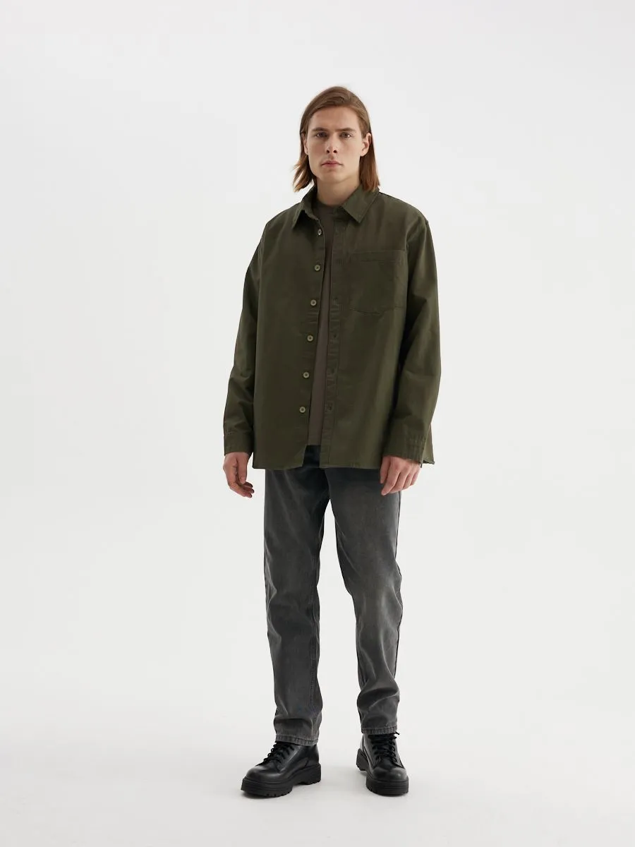 Базовая рубашка из 100% хлопка