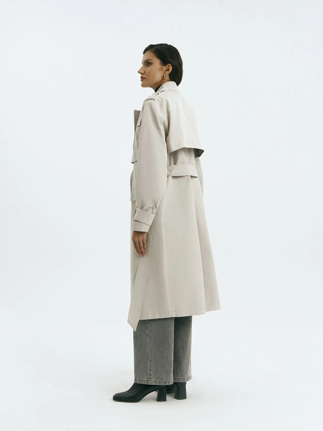 Тренч с влагозащитной пропиткой