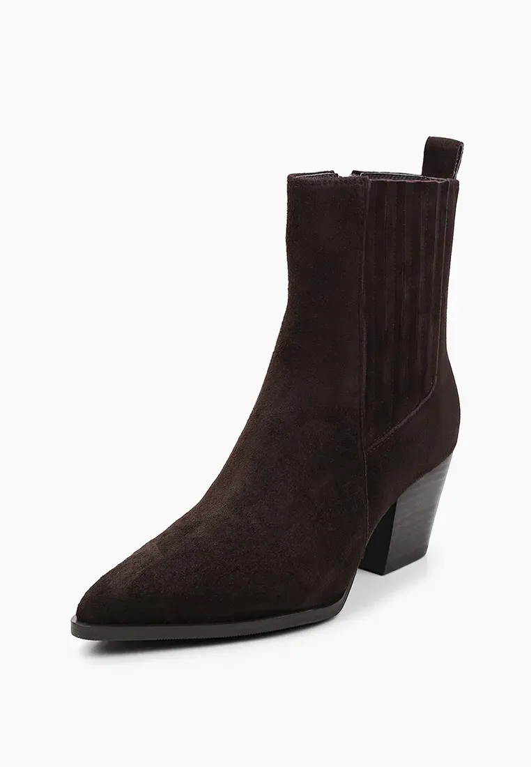 Казаки из натуральной замши