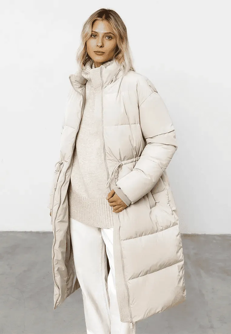 Удлиненная куртка свободного силуэта