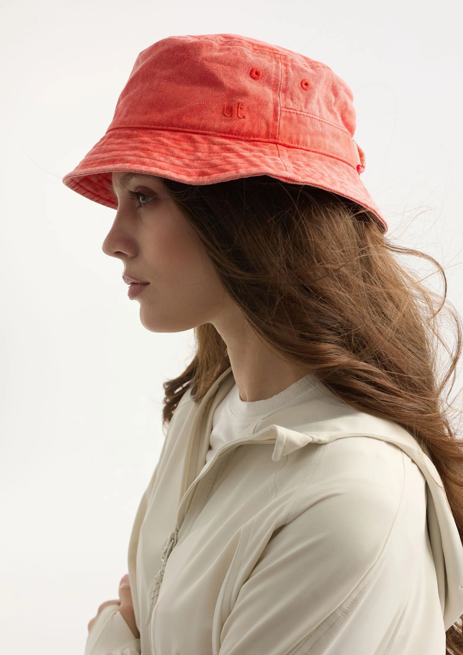 Панама из хлопка с винтажной стиркой