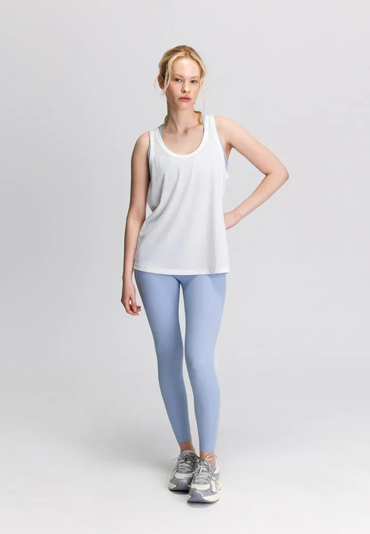 Майка из сетчатой ткани Fitness