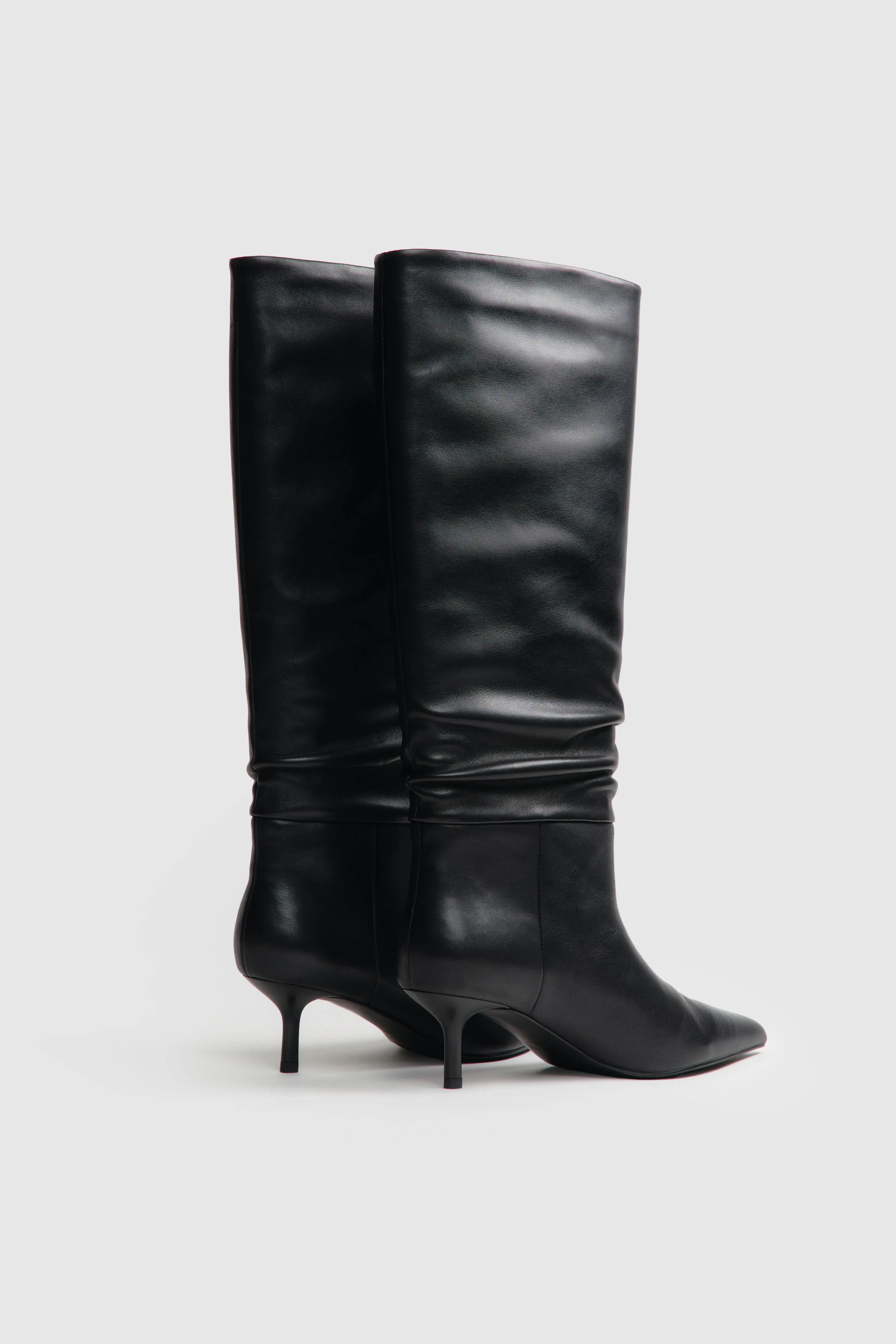 Сапоги-трубы из 100% натуральной кожи